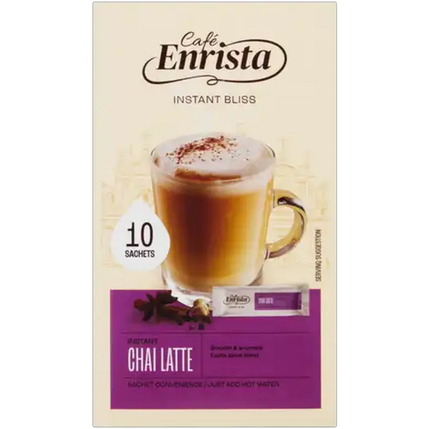 Image of Café Enrista Instant Chai Latte 10 x 25g