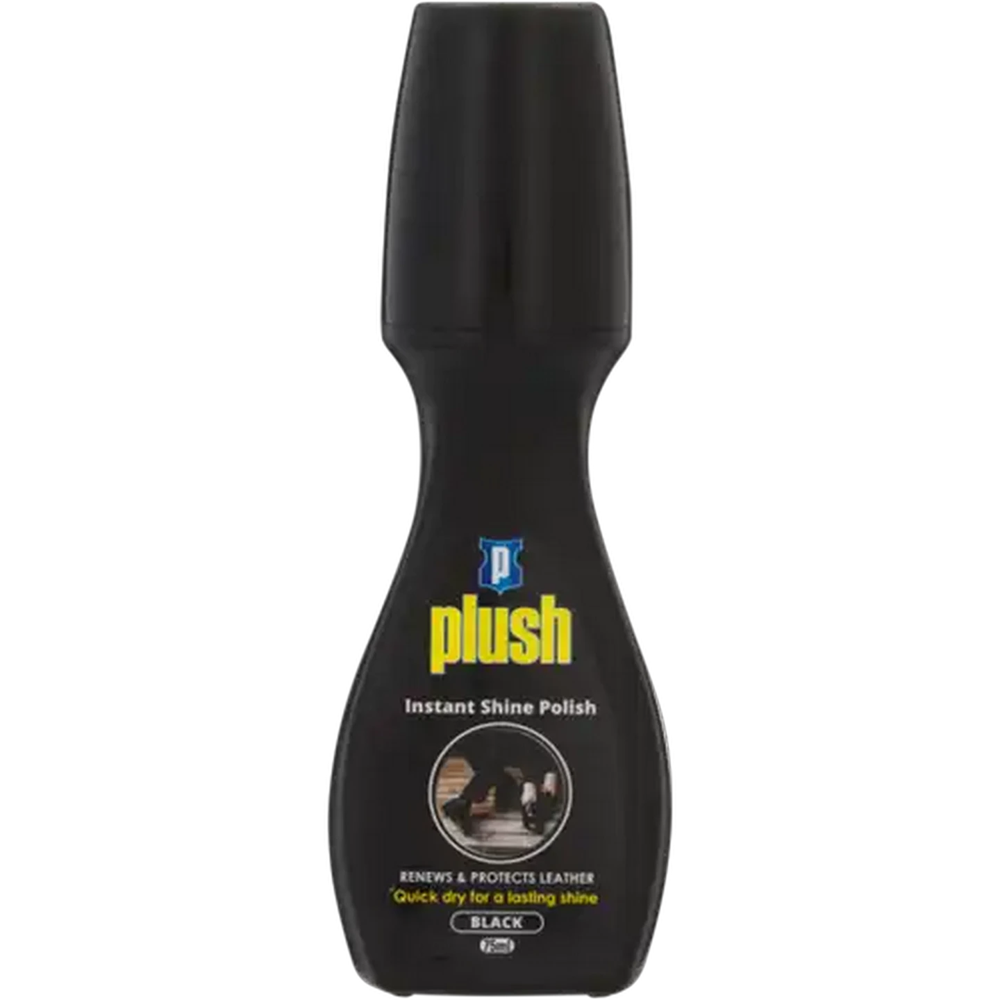 Image of Plush Black Instant Shine Liquid Polish 75ml