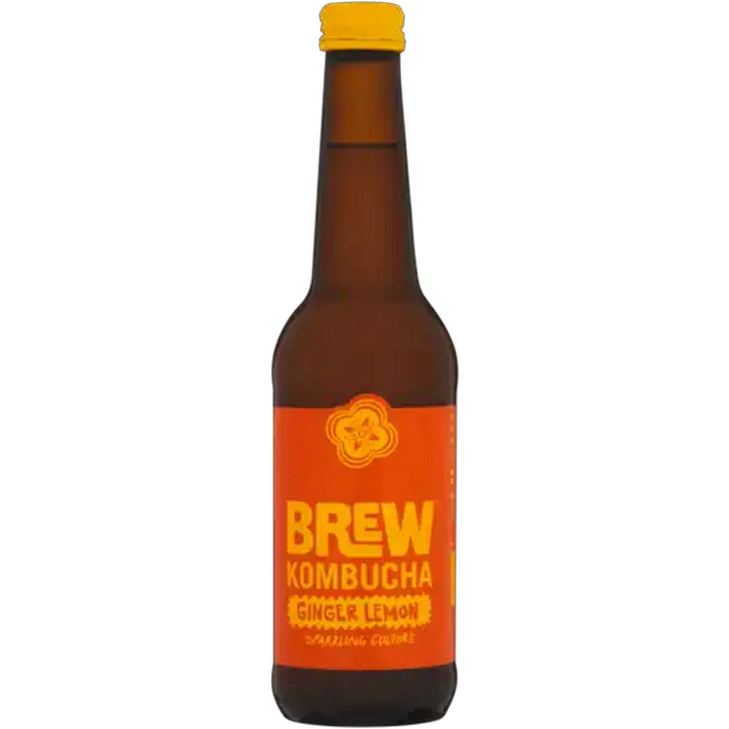 Image of Brew Ginger Lemon Kombucha 340ml