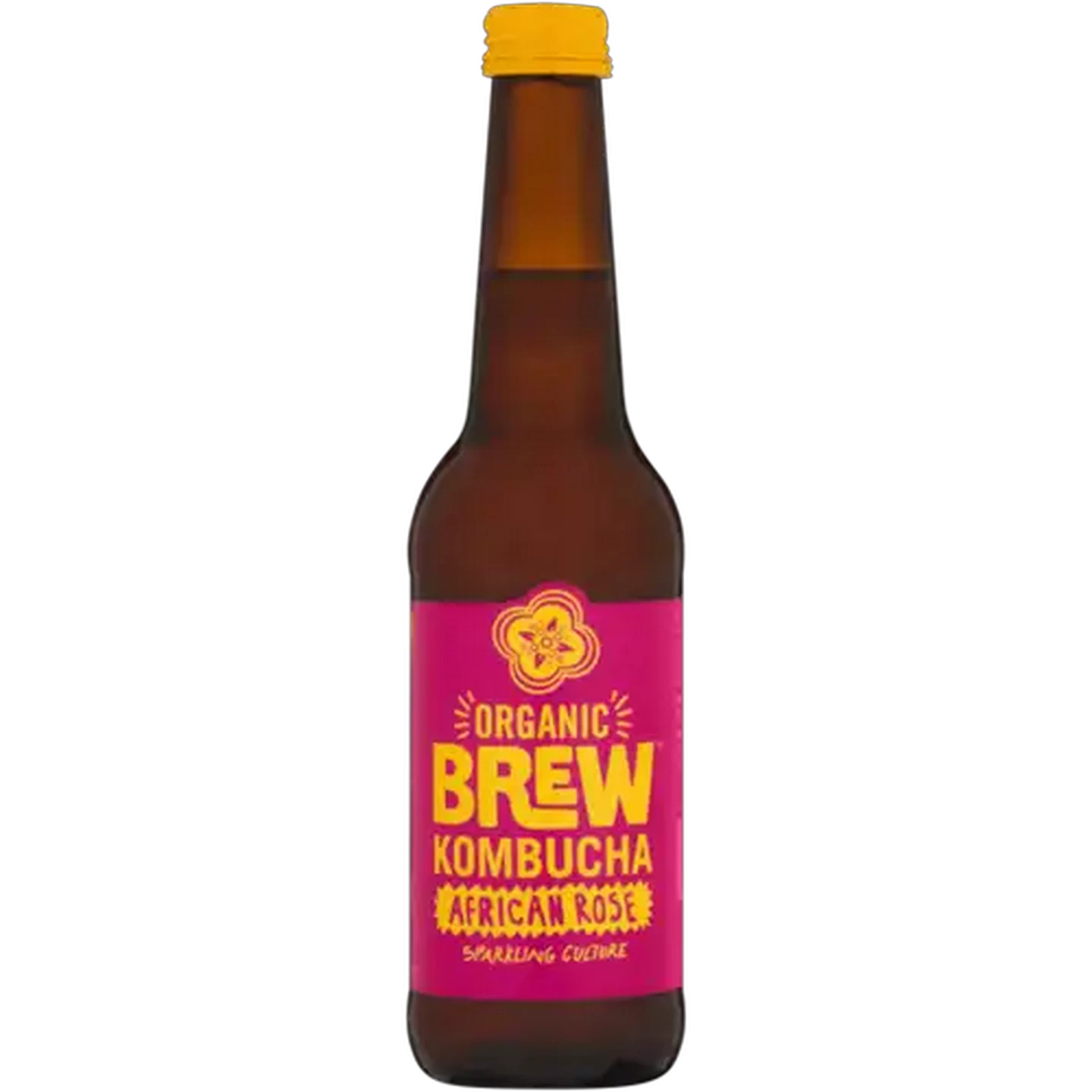 Image of Brew African Rose Kombucha 340ml