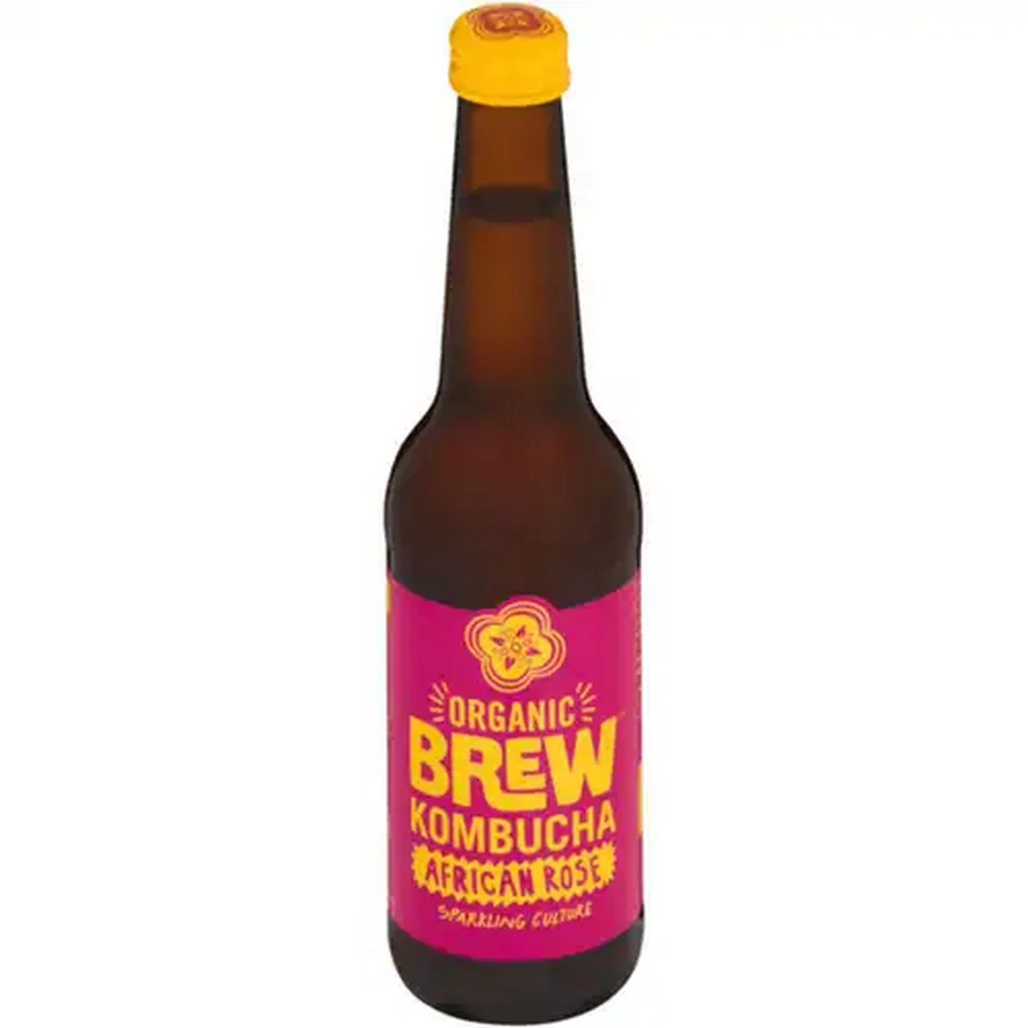 Image of Brew African Rose Kombucha 340ml