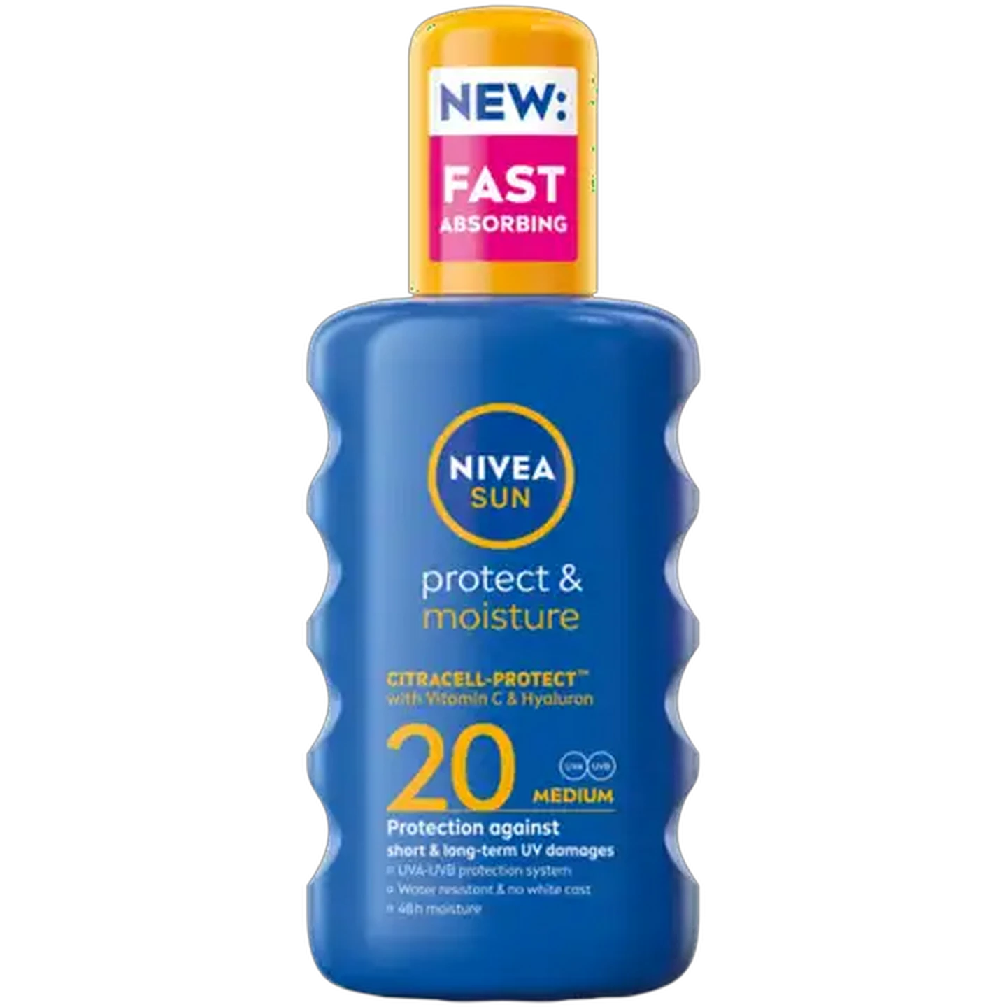 Image of NIVEA SUN SPF 20 Protect & Moisture Pump Spray 200ml