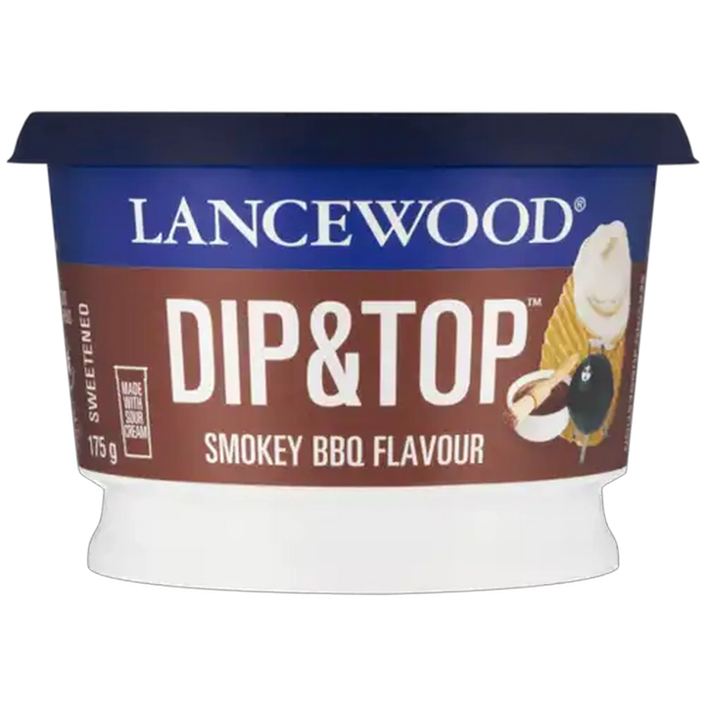Image of LANCEWOOD DIP&TOP Smokey BBQ Flavour Dip 175g