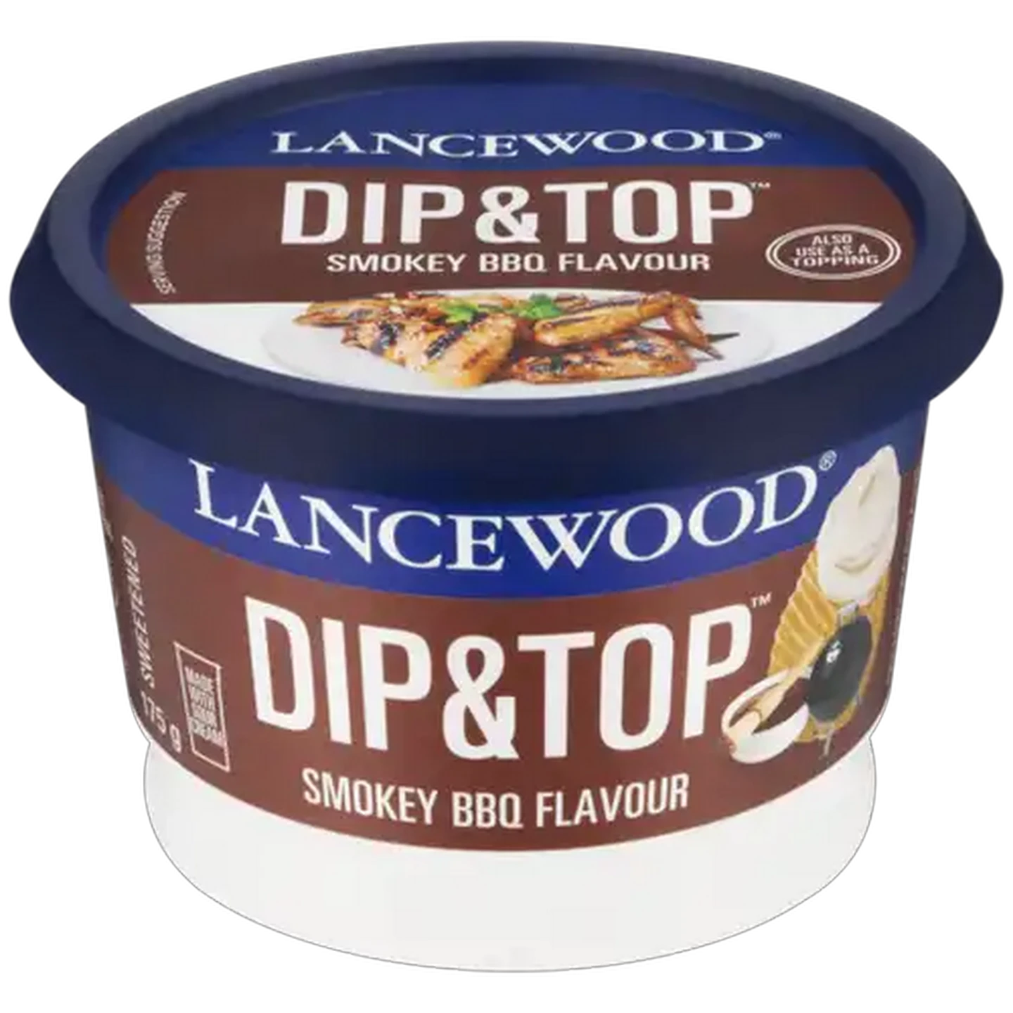 Image of LANCEWOOD DIP&TOP Smokey BBQ Flavour Dip 175g