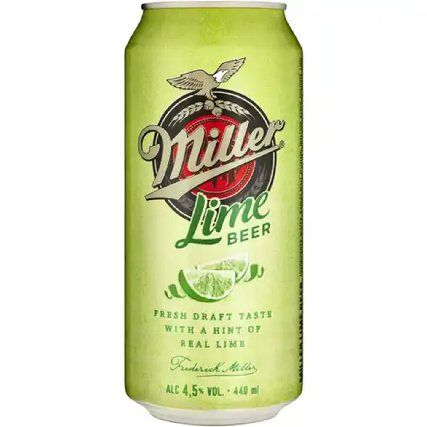 Image of Miller Lime Beer Can 440ml