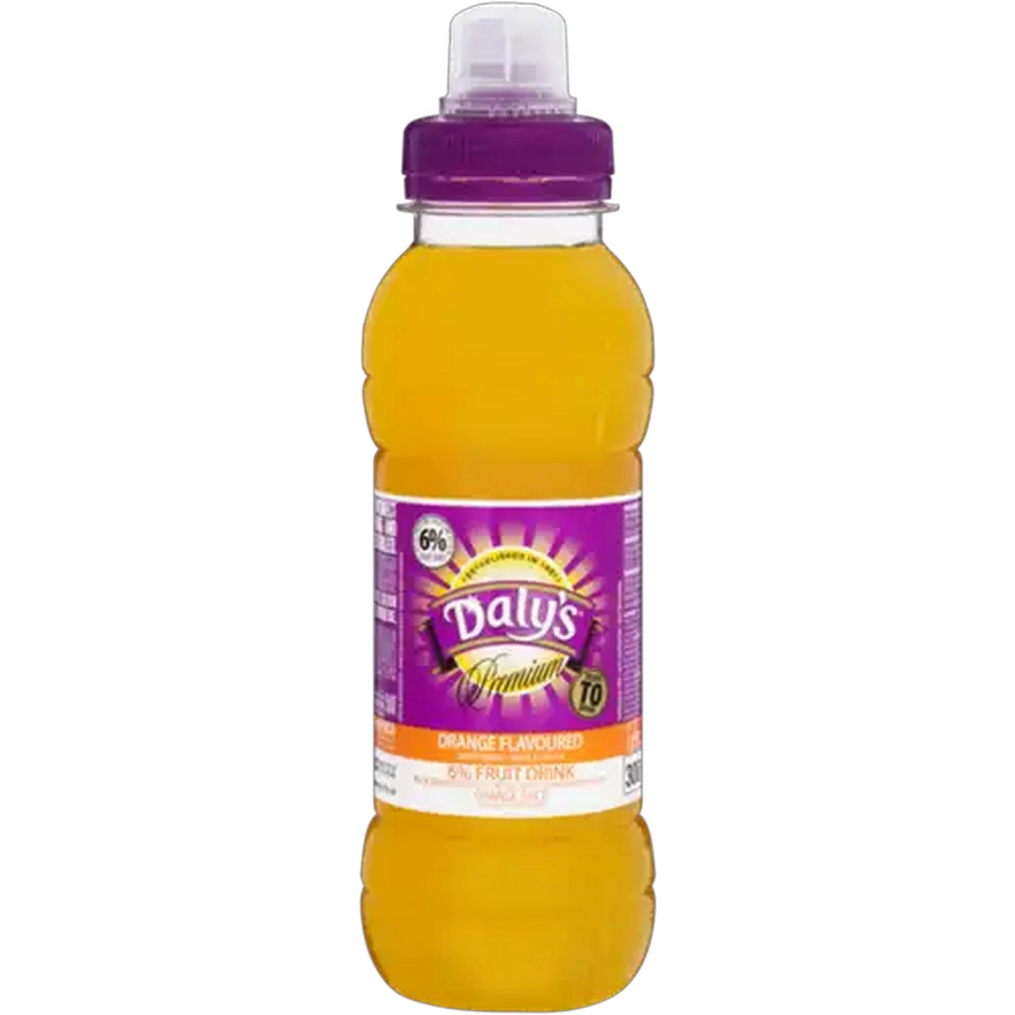 Image of Daly's Premium Orange Flavoured 6% Fruit Drink 300ml