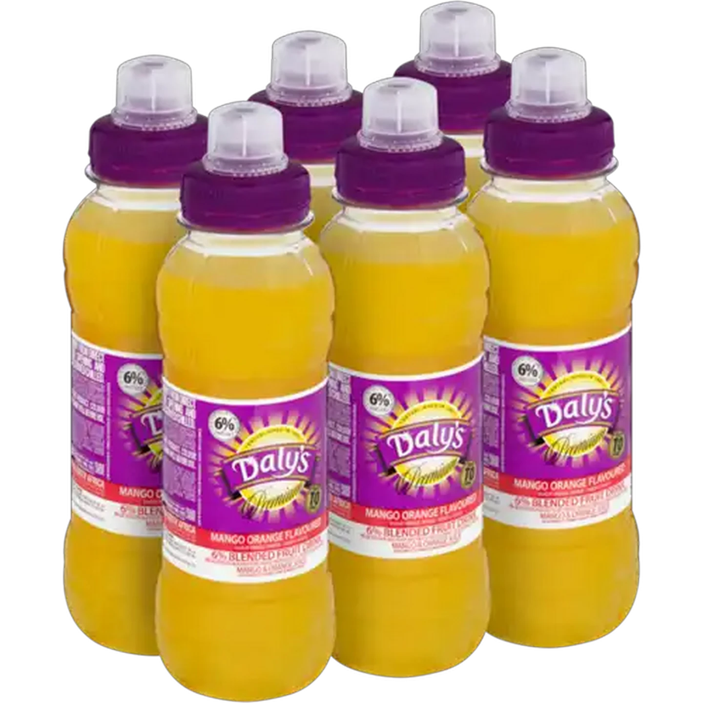 Image of Daly's Mango Orange Flavoured 6% Blended Fruit Drink 6 x 300ml