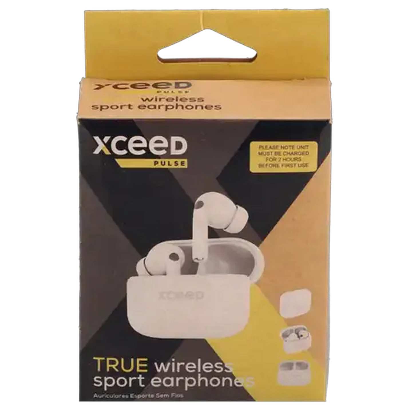 Image of Xceed Pulse True Wireless White Sport Earphones