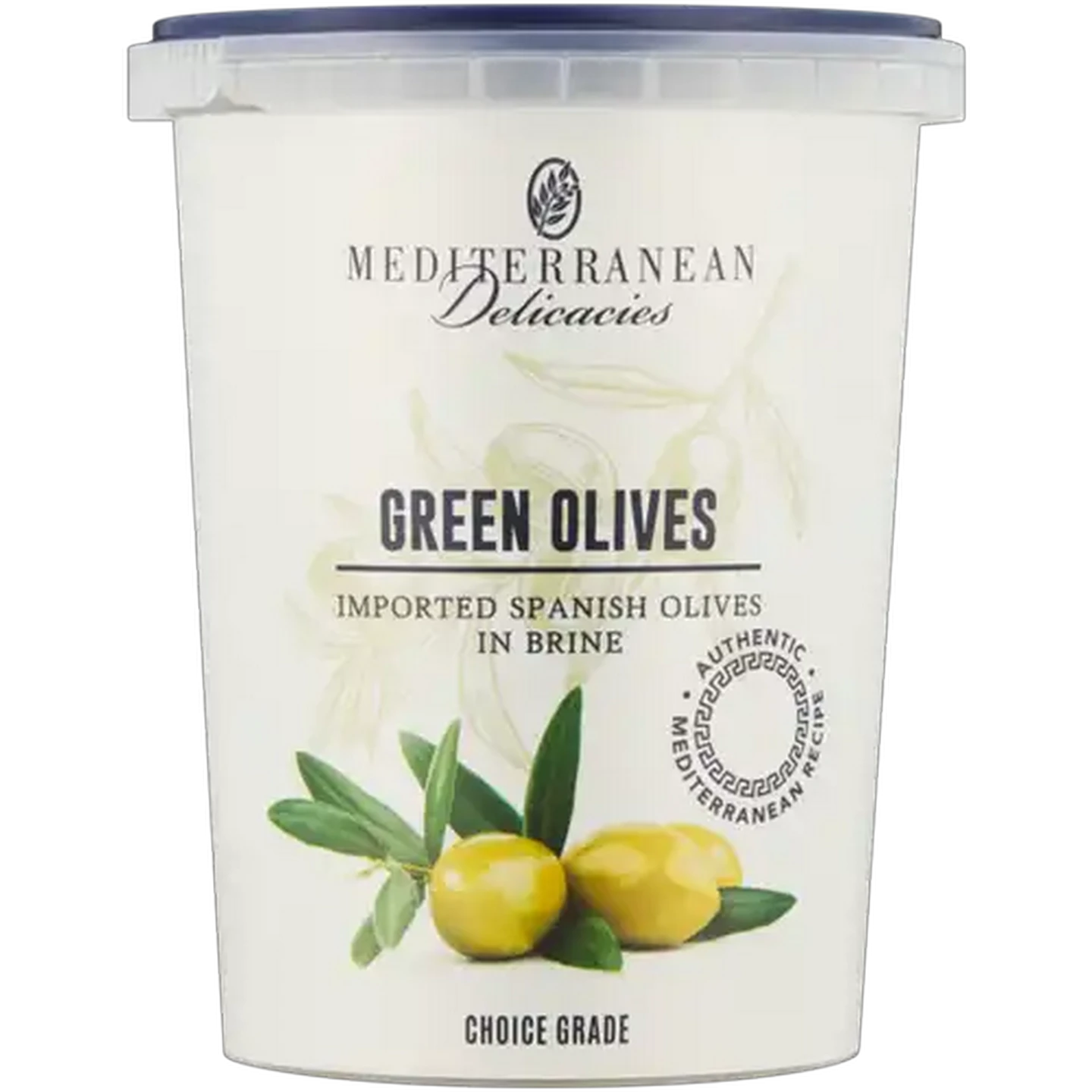 Image of Mediterranean Delicacies Fresh Green Olives 700g
