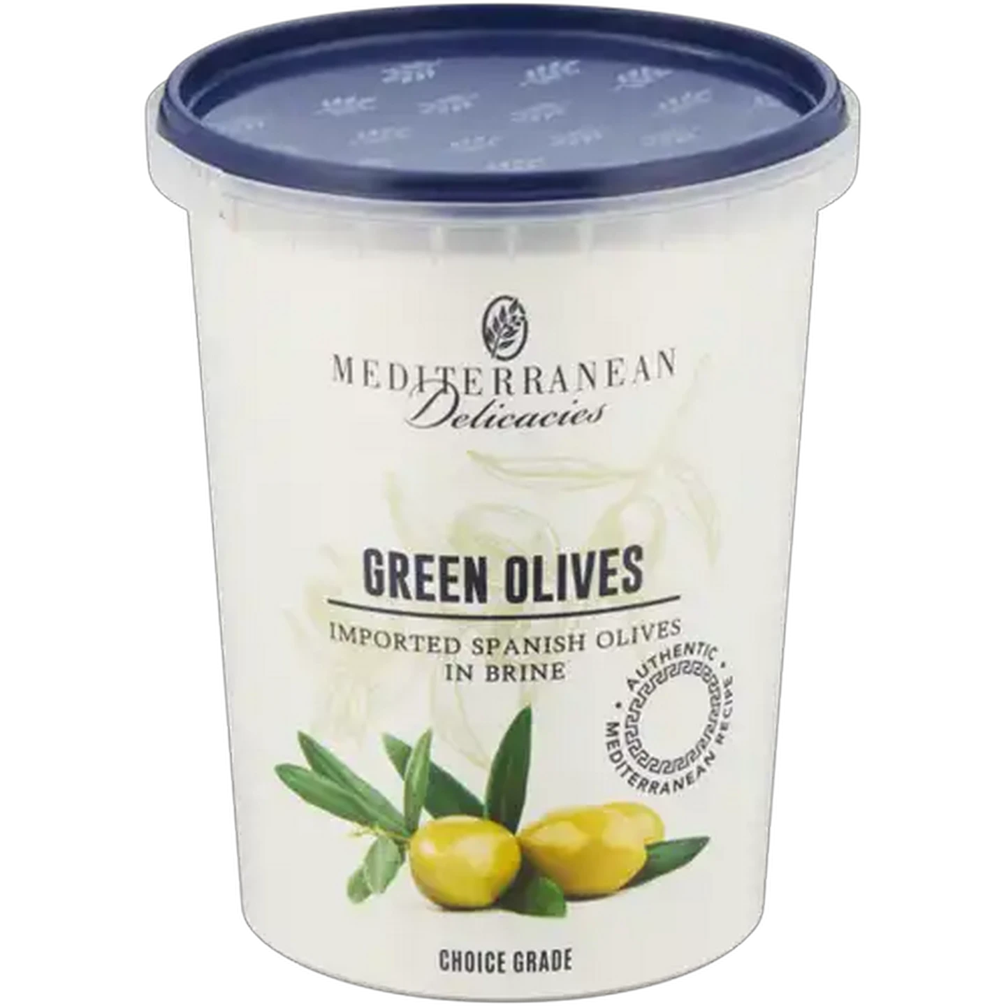 Image of Mediterranean Delicacies Fresh Green Olives 700g