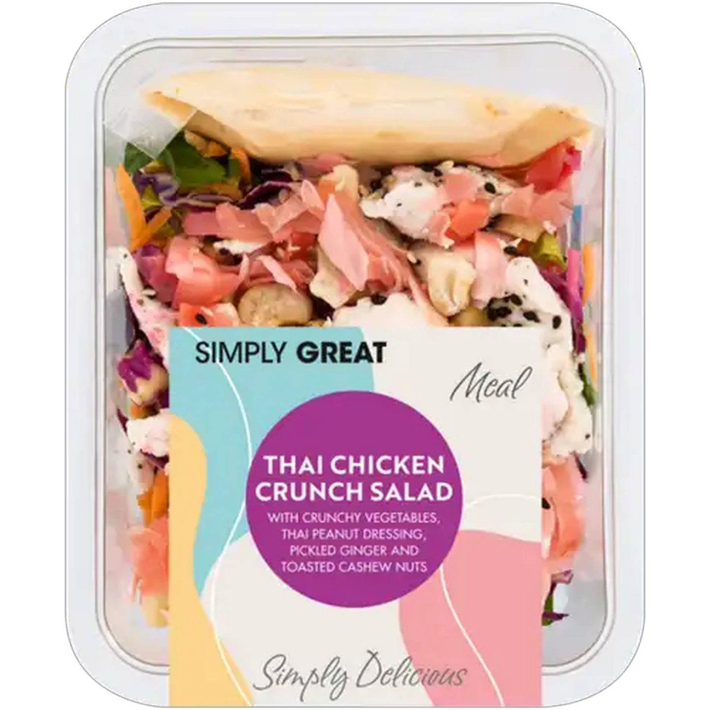 Image of Simply Great Thai Chicken Crunch Salad Meal 230g
