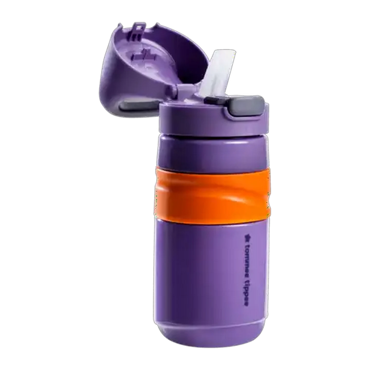 Image of Tommee Tippee Purple Flip Top Sportee Cup 18 Months+ 500ml