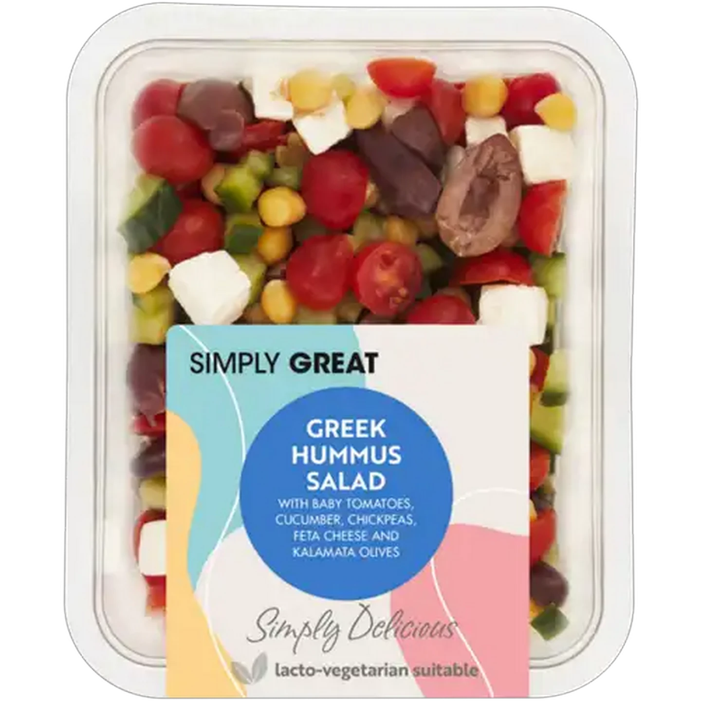Image of Simply Great Greek Hummus Salad 400g
