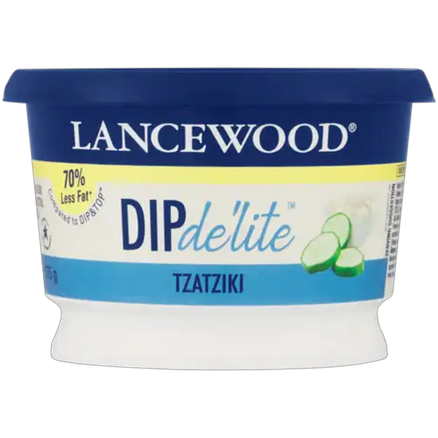 Image of LANCEWOOD Dip De'lite Tzatziki Dip 175g