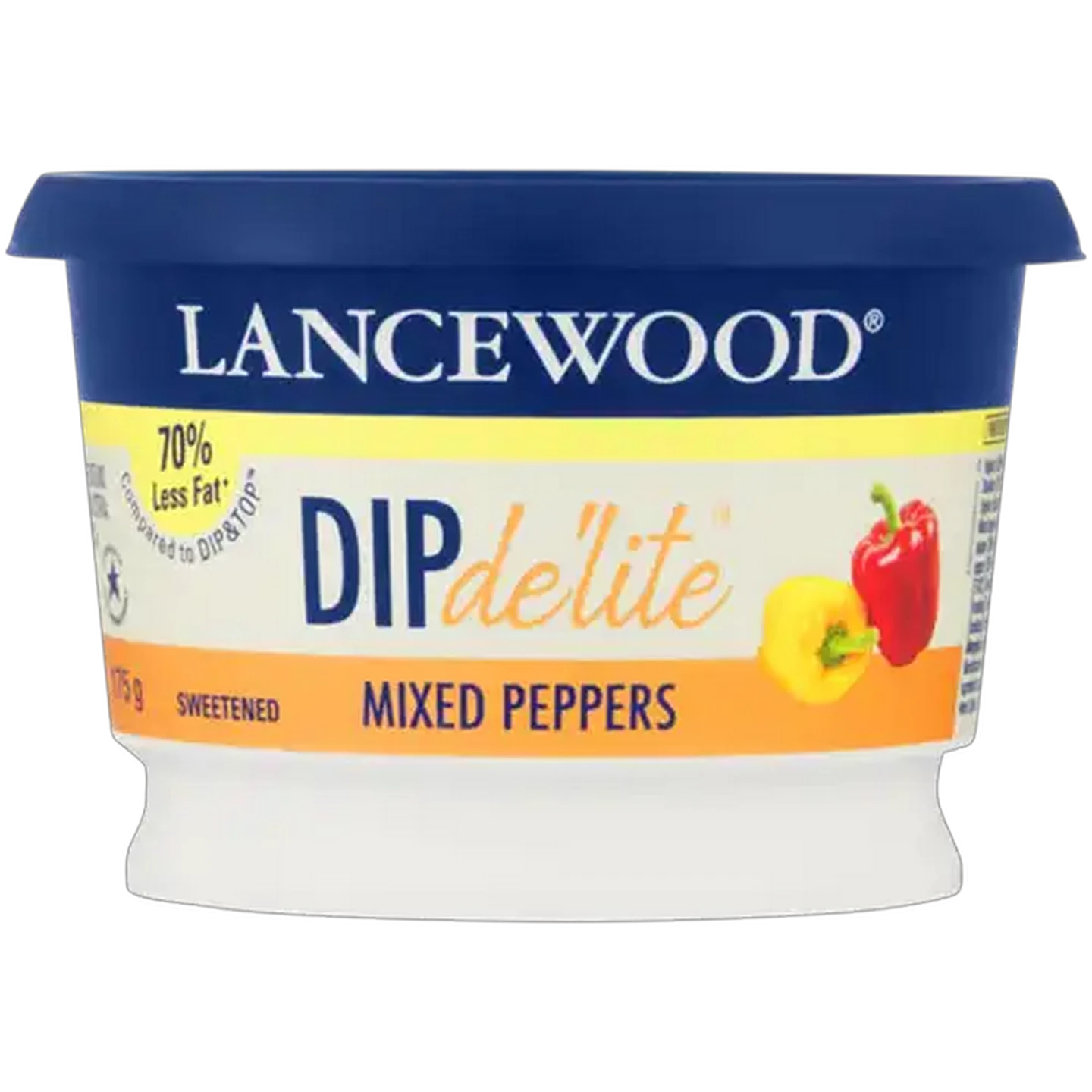 Image of LANCEWOOD Dip De'lite Mixed Peppers Dip 175g