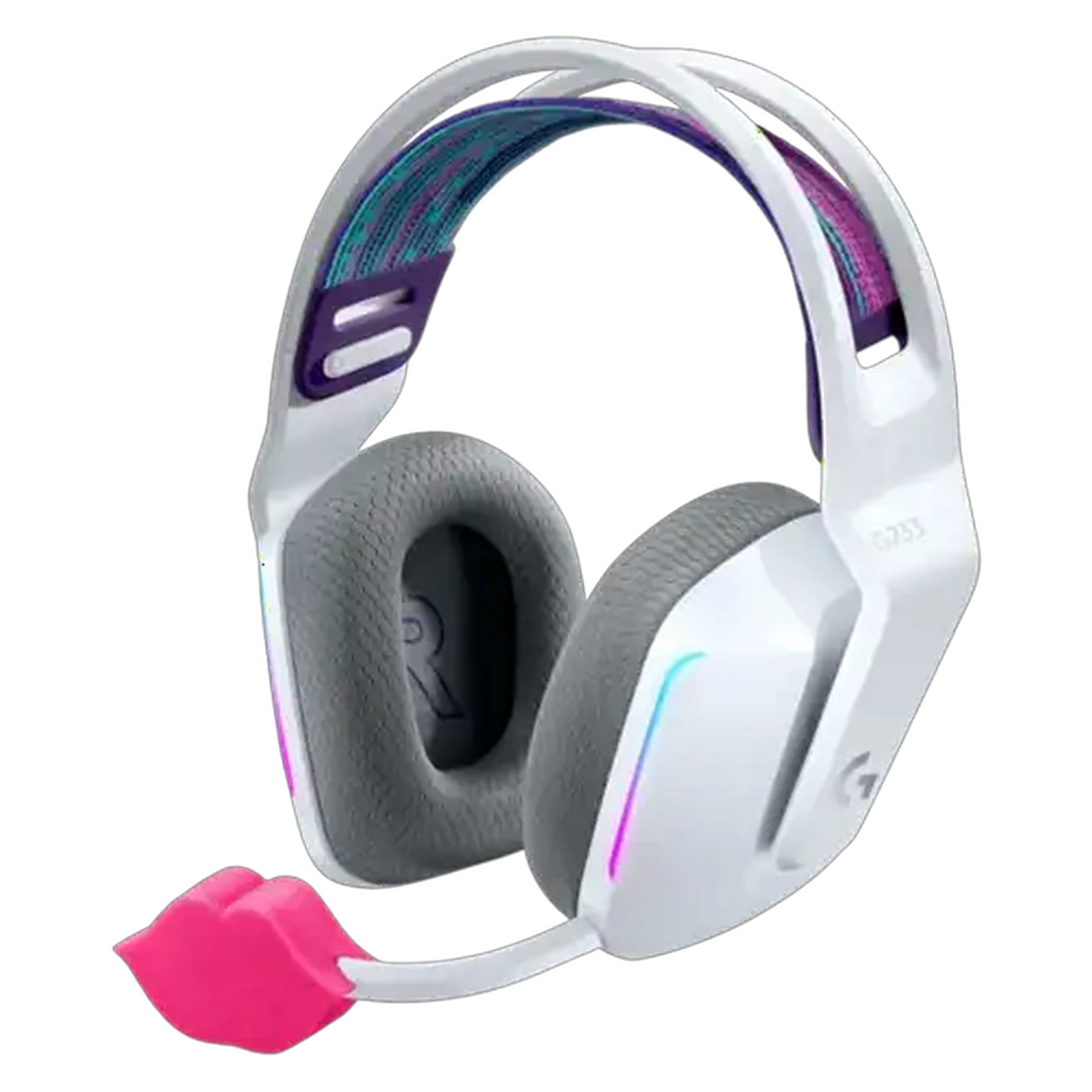 Image of Logitech G733 LIGHTSPEED Wireless RGB Gaming Headset White