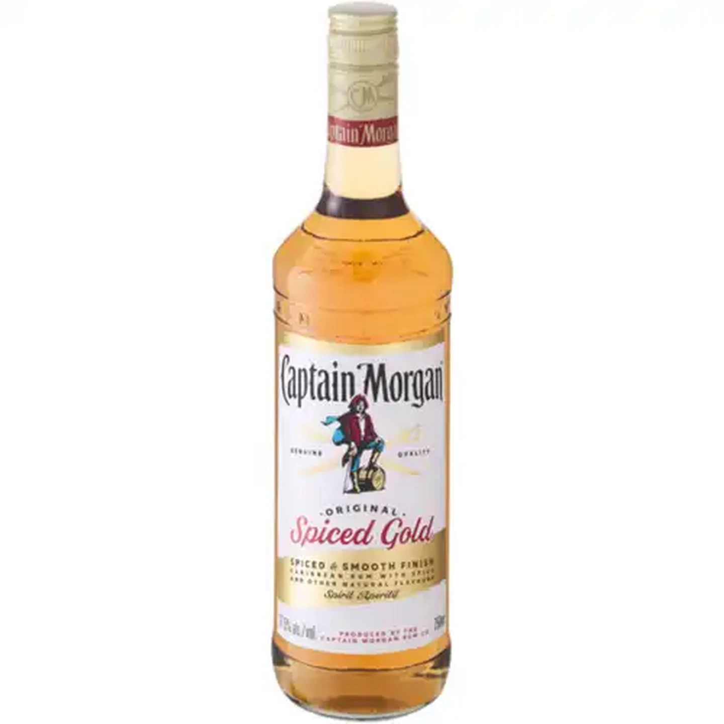 Image of Captain Morgan Original Spiced Gold Spirit Aperitif Bottle 750ml