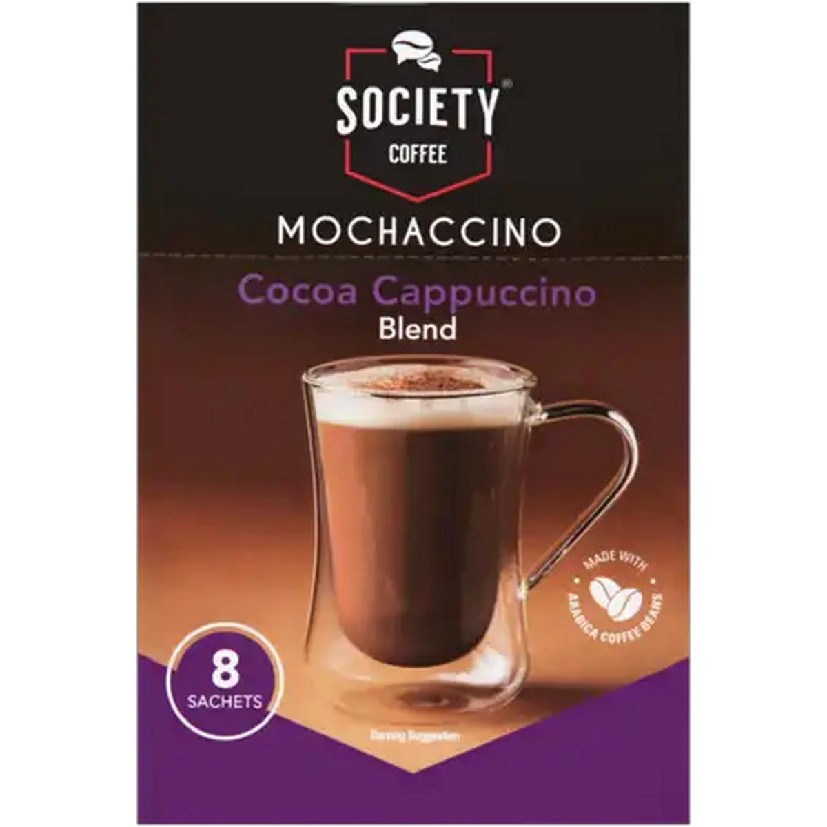 Checkers Sixty60 | Society Coffee Mochaccino Sachets 8 x 20g