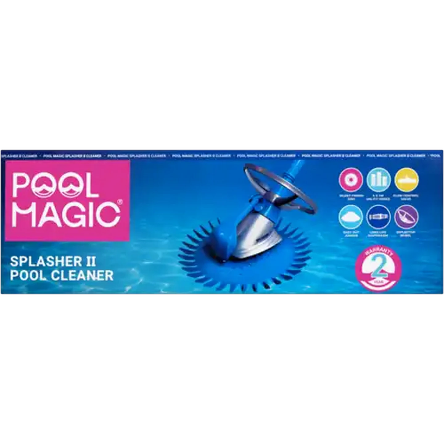 Image of Pool Magic Splasher II Pool Cleaner