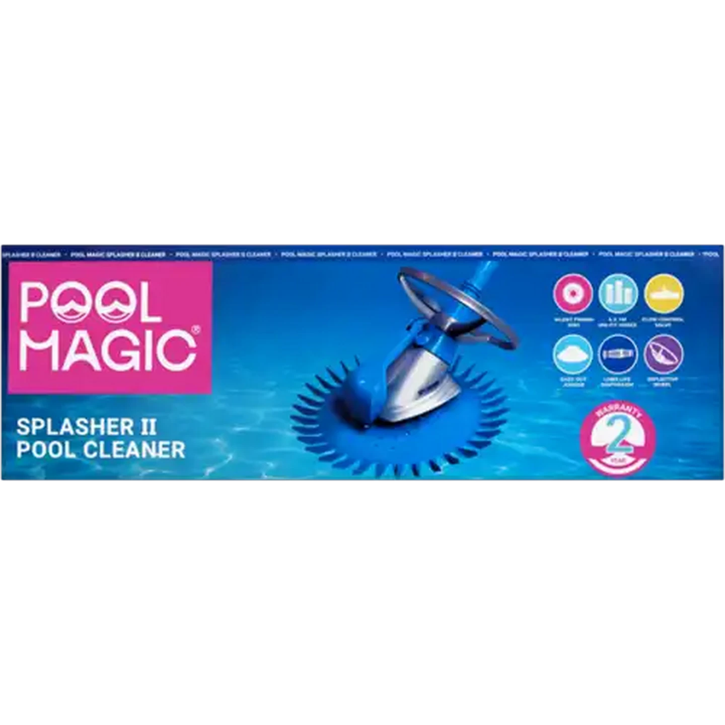 Image of Pool Magic Splasher II Pool Cleaner