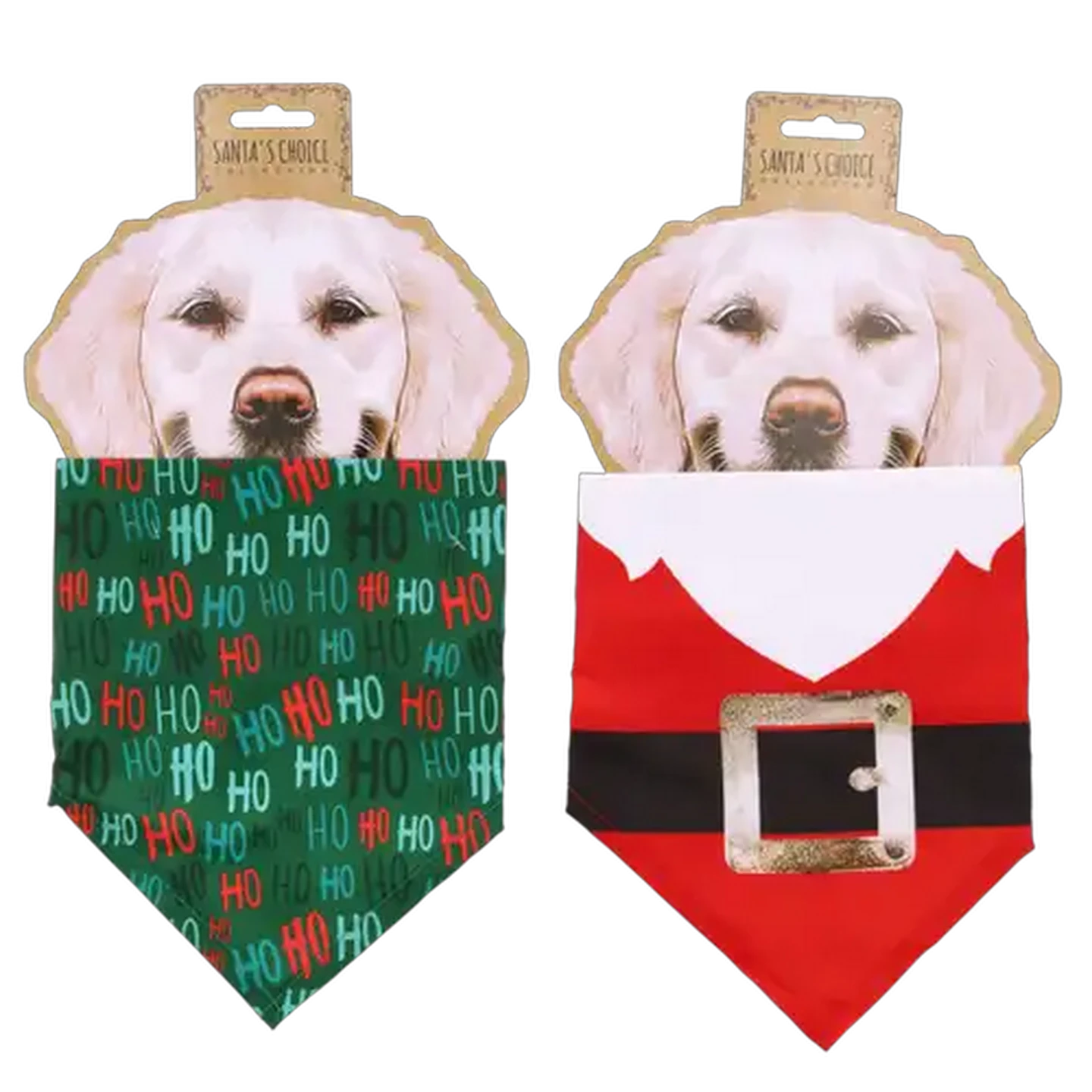 Image of Santa's Choice Pet Bandana Accessory (Design May Vary)