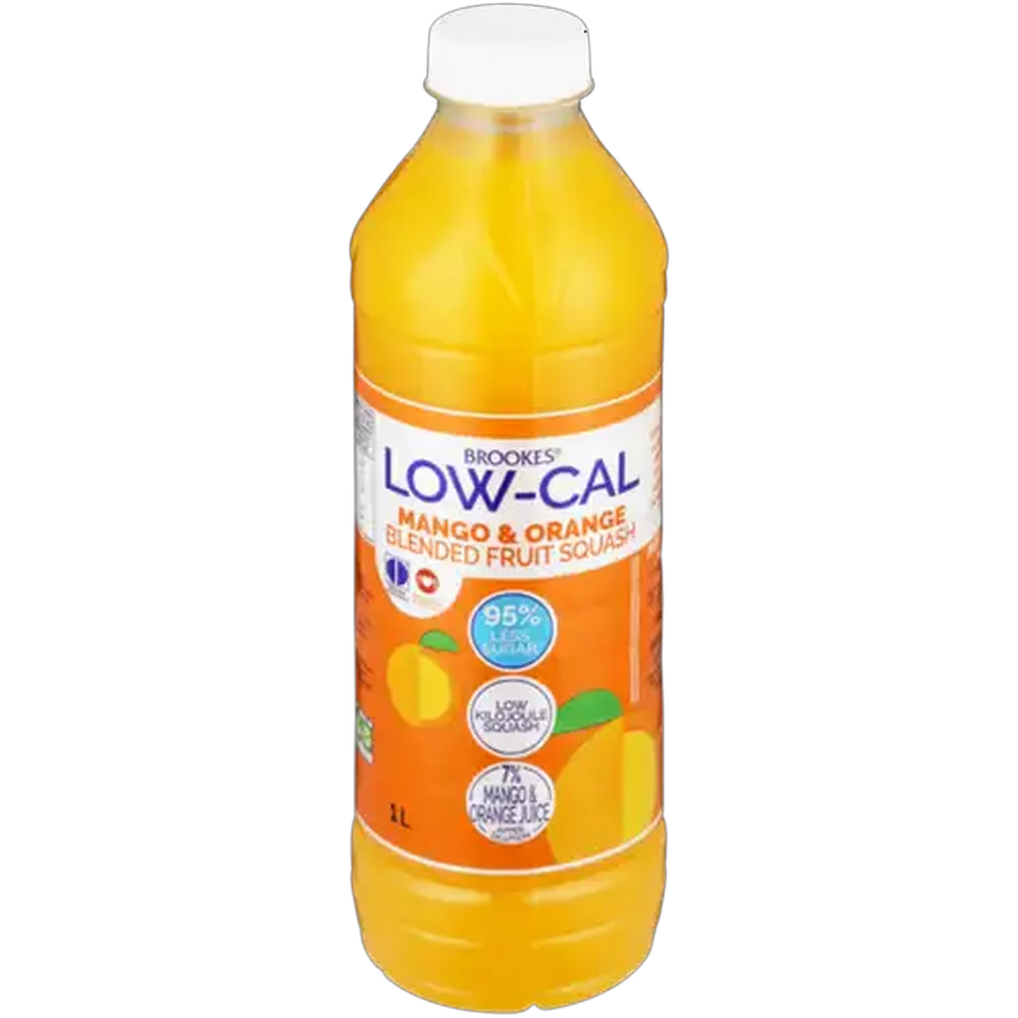 Image of Brookes Low-Cal Mango & Orange Blended Fruit Squash 1L