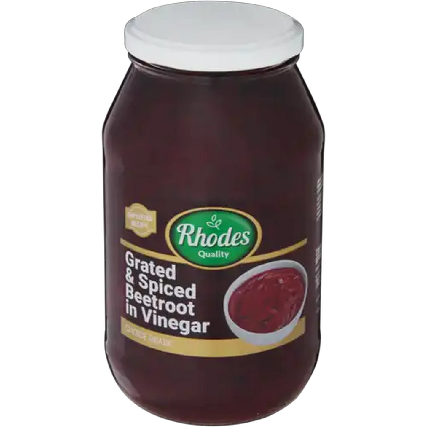 Image of Rhodes Quality Grated & Spiced Beetroot in Vinegar 780g