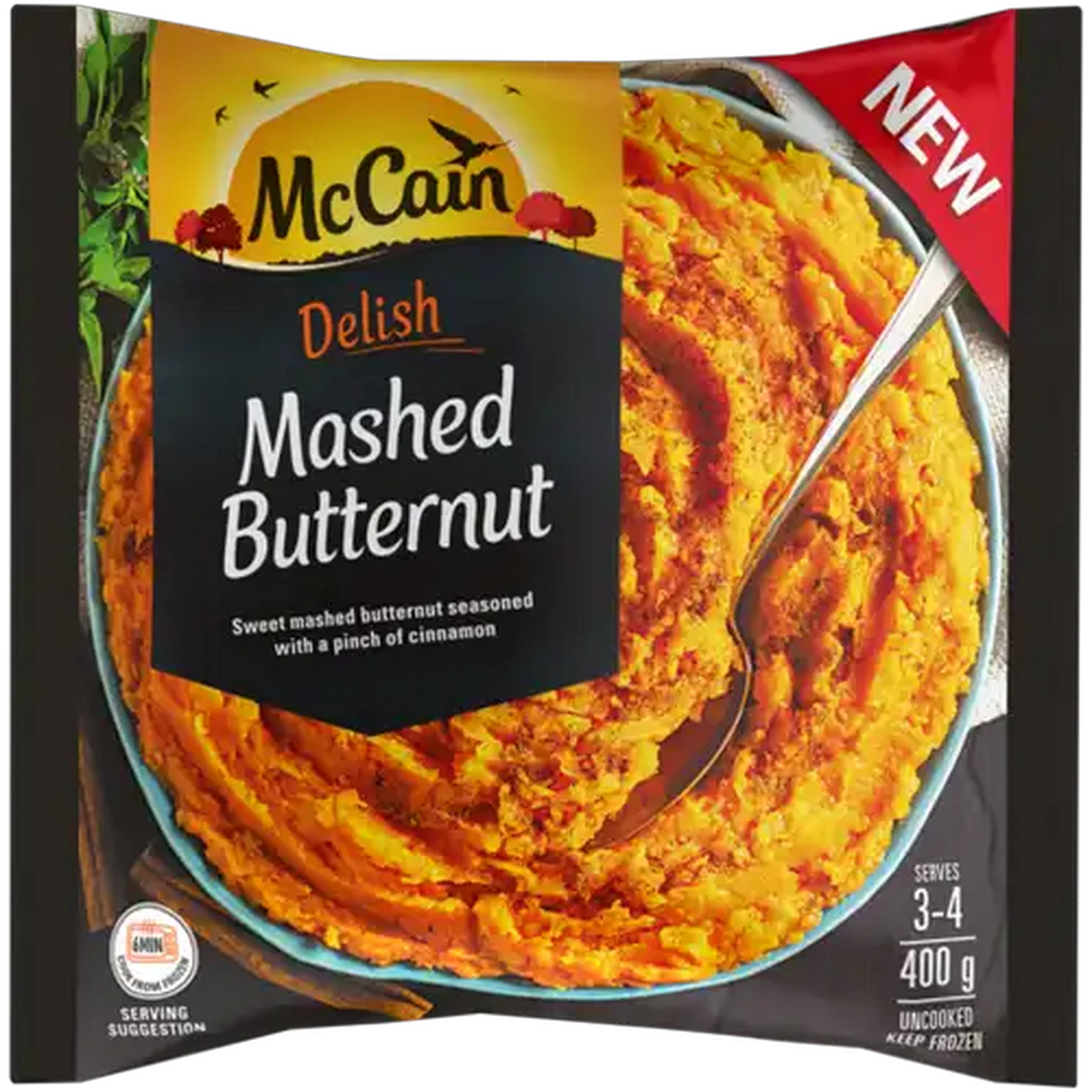Image of McCain Frozen Mashed Butternut 400g