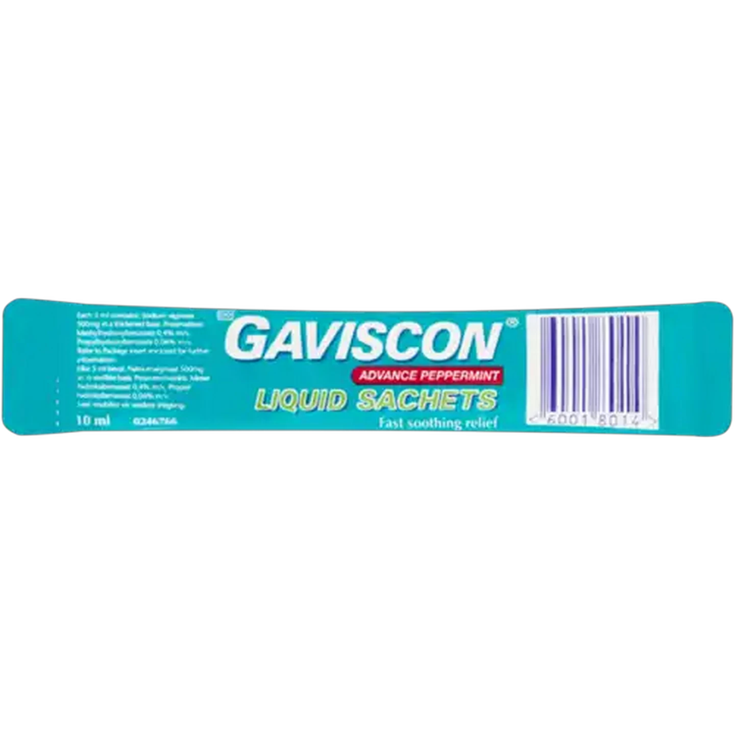 Image of Gaviscon Advance Peppermint Liquid 10ml