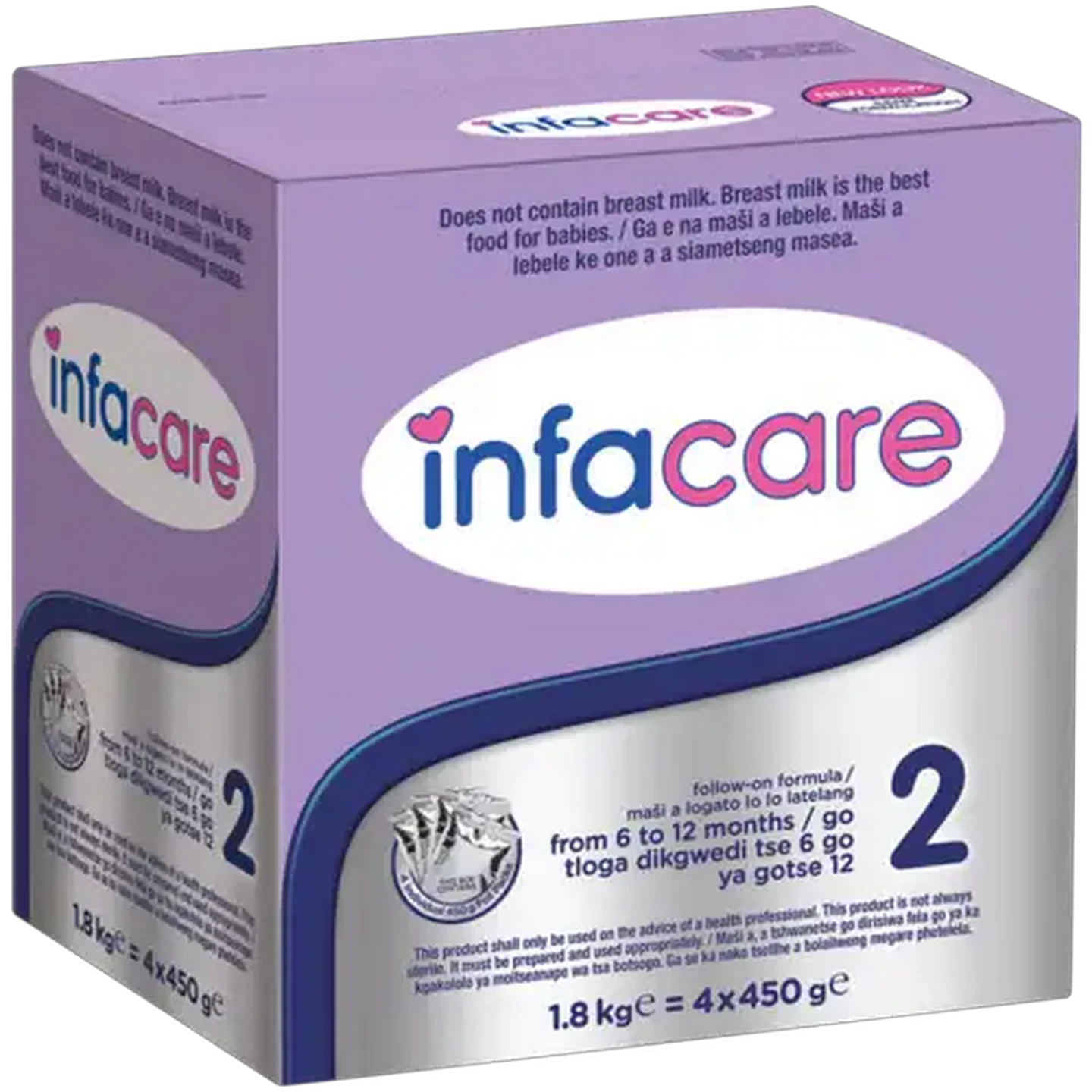Image of Infacare Stage 2 Follow-On Formula 4 x 450g