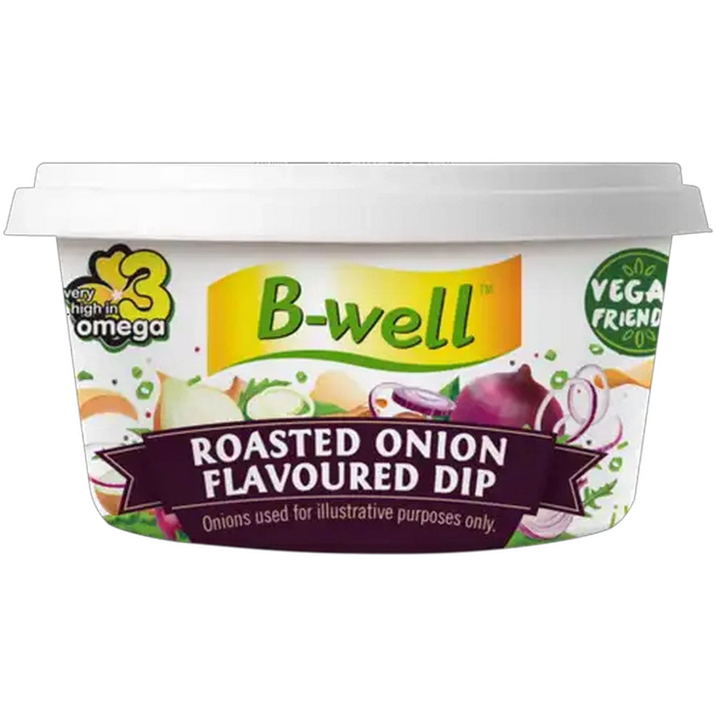 Image of B-well Roasted Onion Flavoured Dip Tub 125g