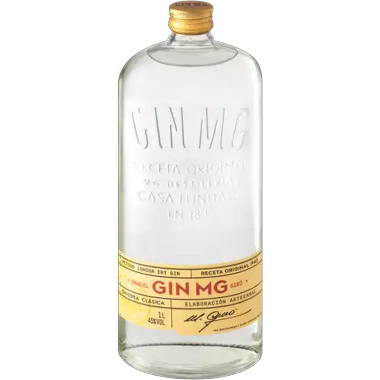 Image of GIN MG London Dry Gin Bottle 1L