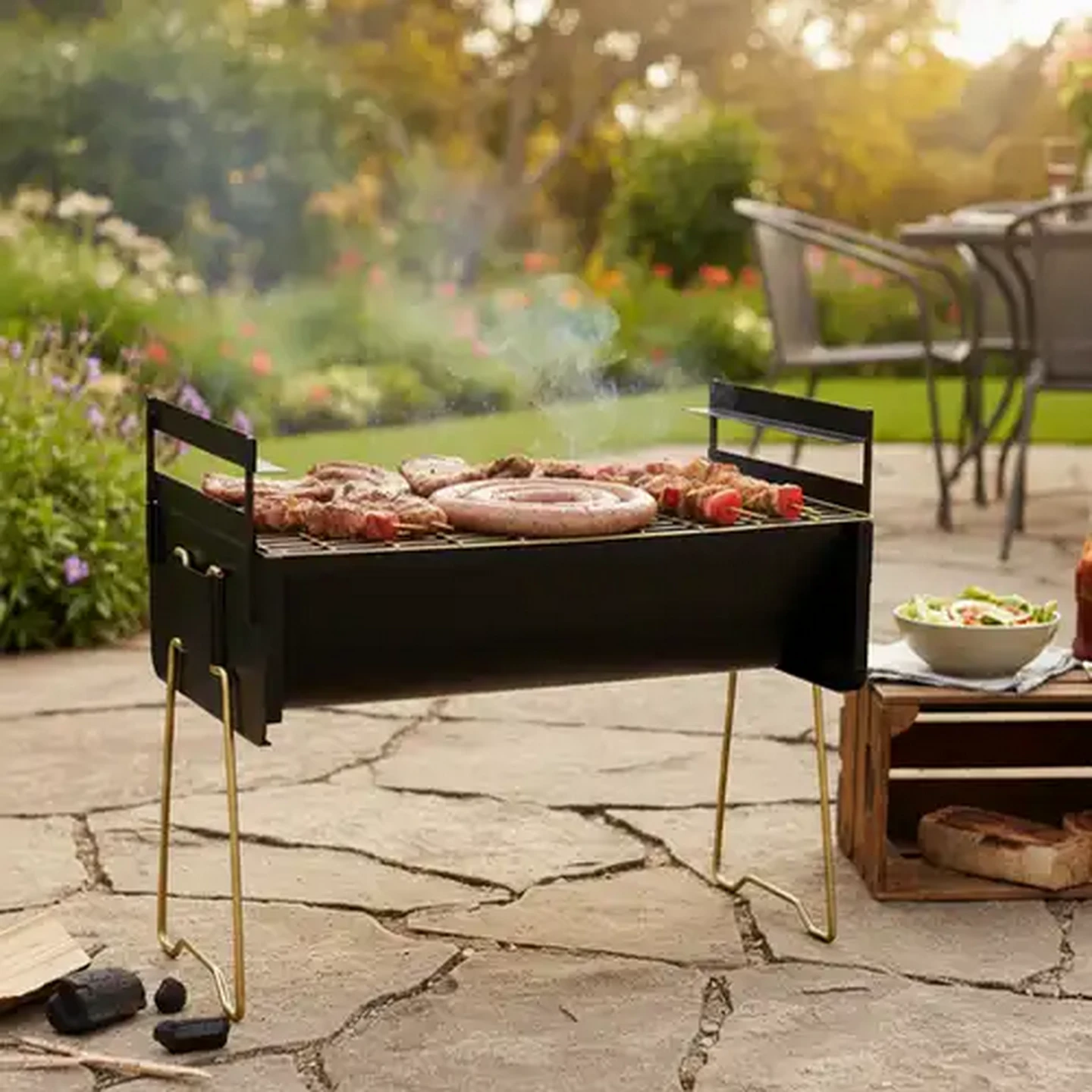 Image of LK's Mini Barrel Braai 585mm x 350mm