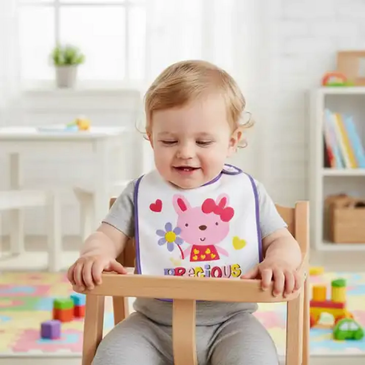 Image of Jolly Tots Printed Baby Bib