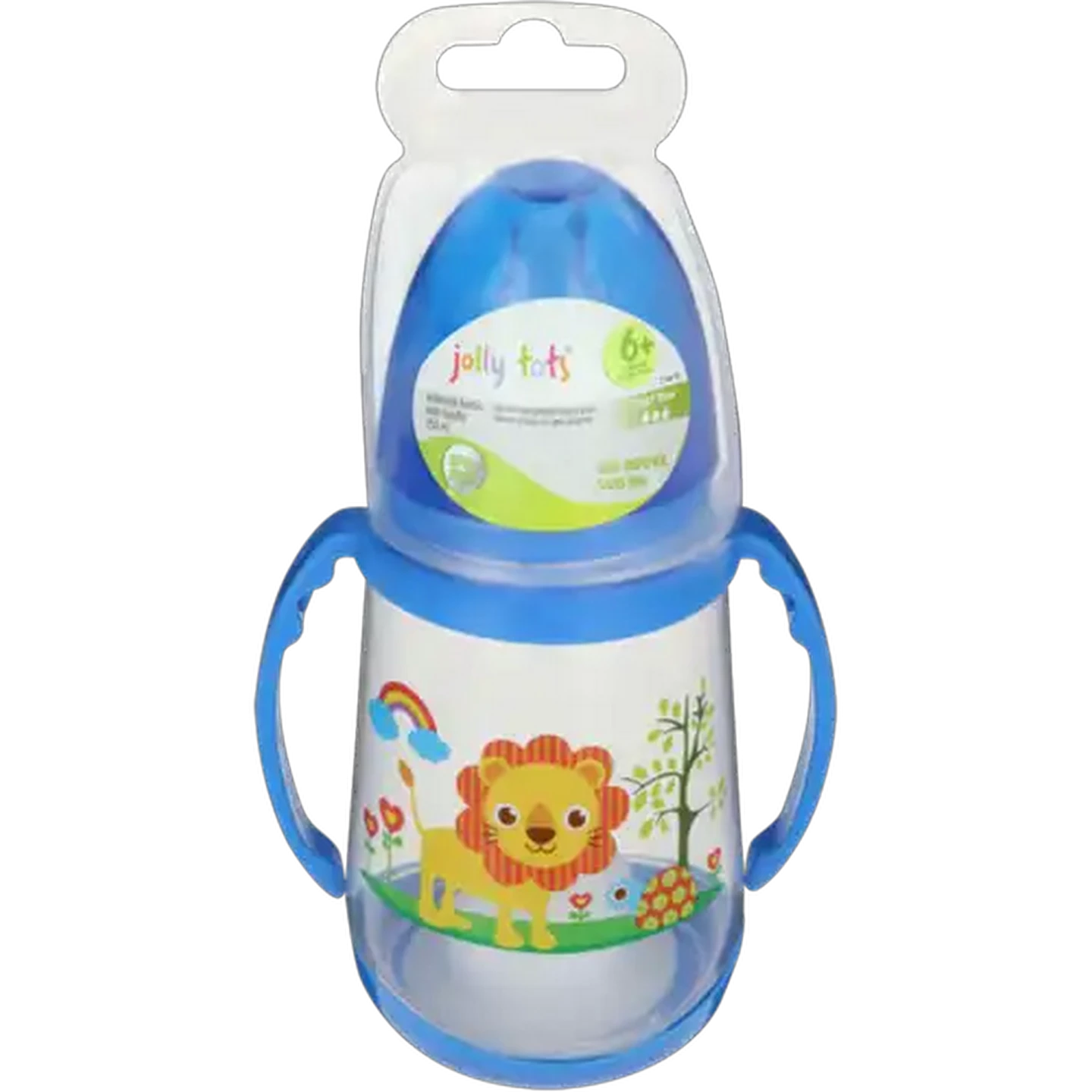 Image of Jolly Tots Wideneck Bottle with Handle 6 Months +