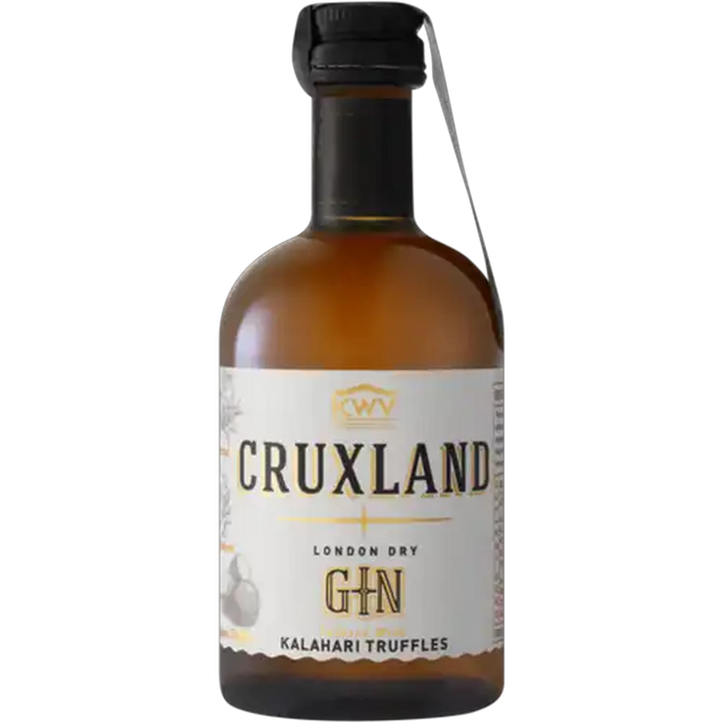Image of KWV Cruxland London Dry Gin Infused with Kalahari Truffles Bottle 50ml