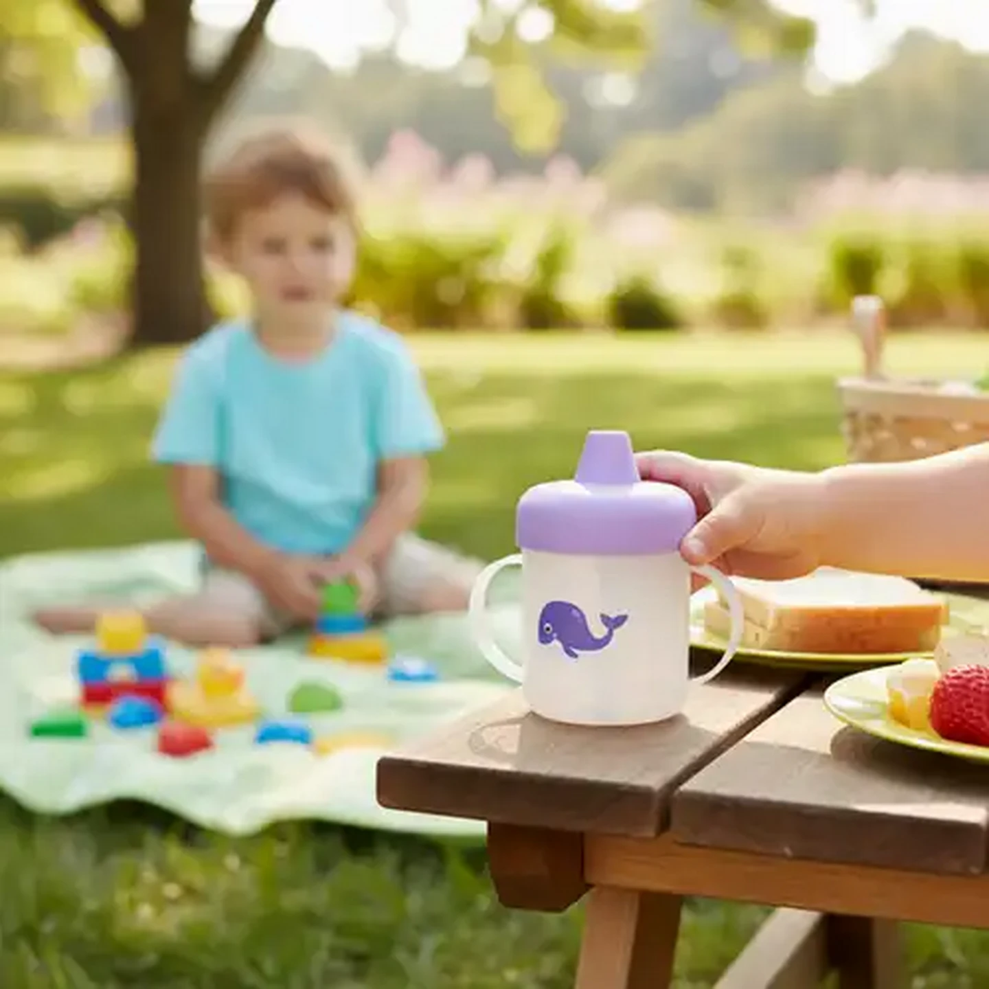 Image of Jolly Tots 2 Handle Cup 200ml (Print May Vary)