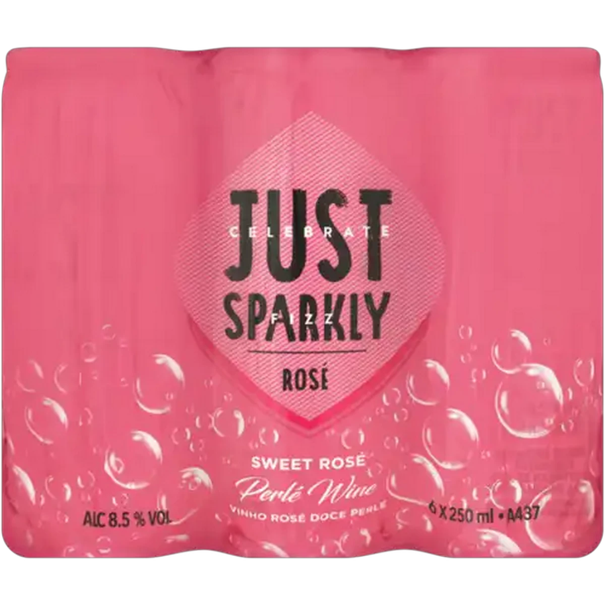 Checkers Sixty60 | Just Wine Sweet Rosé Perlé Sparkling Wine Cans