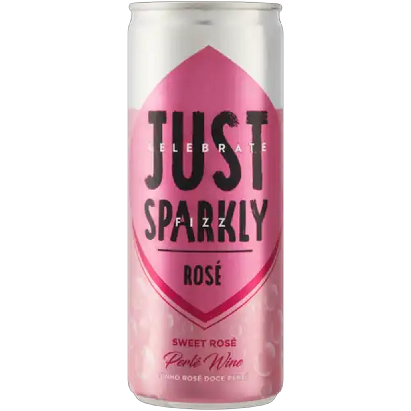 Image of Just Wine Sweet Rosé Perlé Sparkling Wine Can 250ml