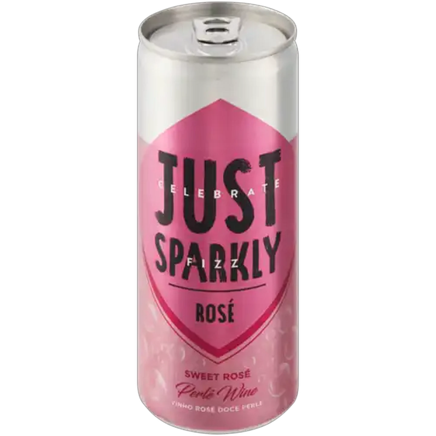 Image of Just Wine Sweet Rosé Perlé Sparkling Wine Can 250ml