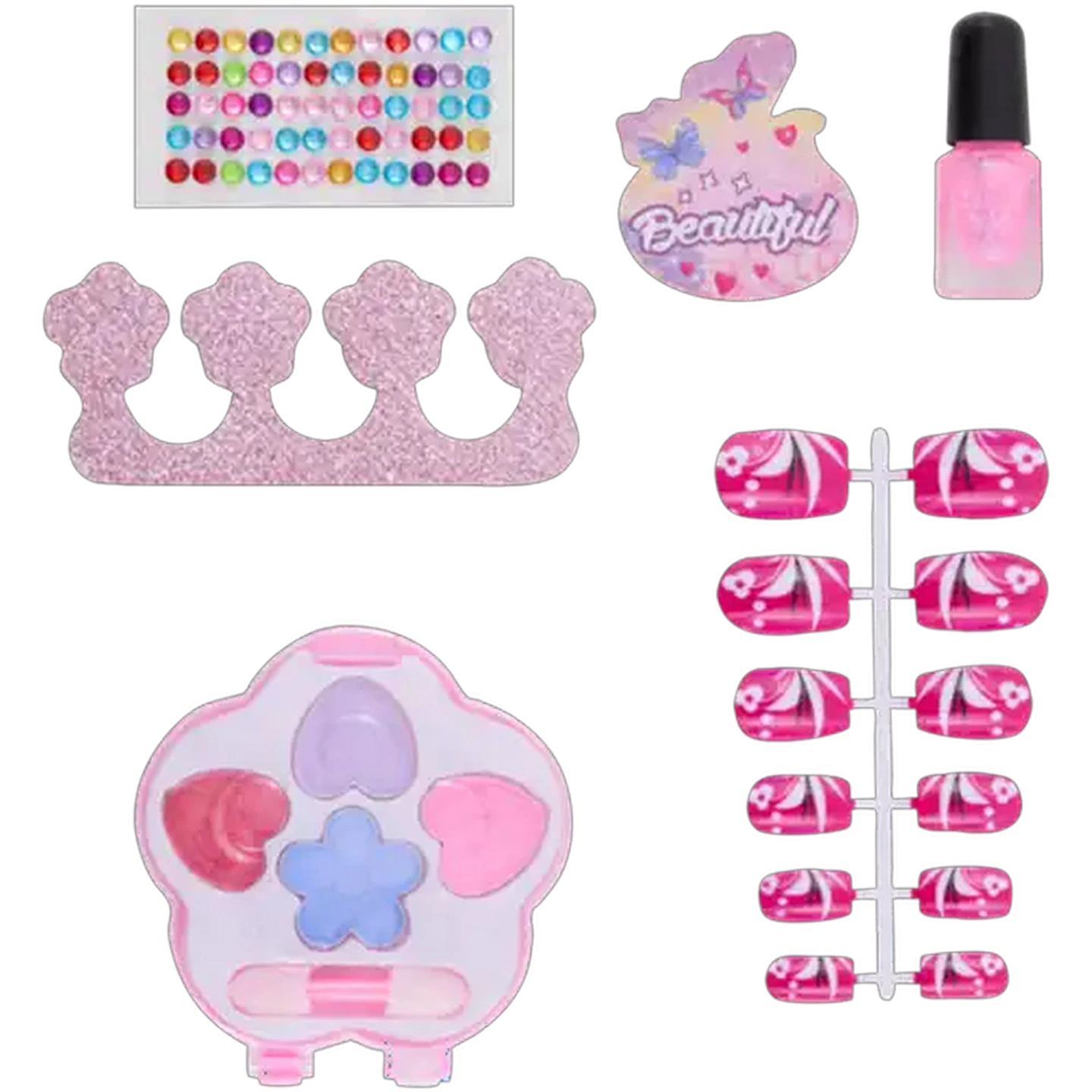 Image of Beauty Story Makeup & Nails Set (Design May Vary)