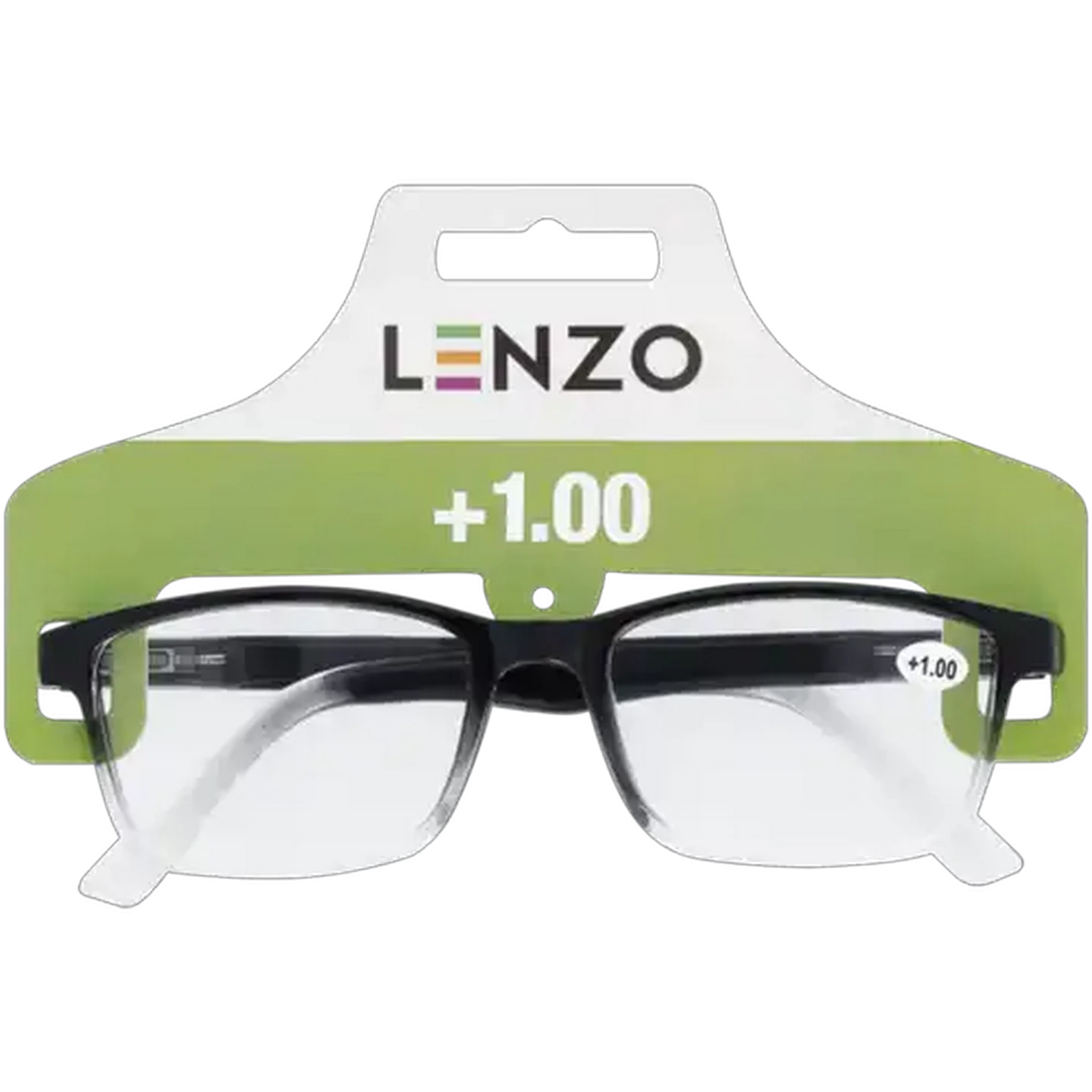Image of LENZO Designer Eyes Red +1.0 Ombre Reading Glasses
