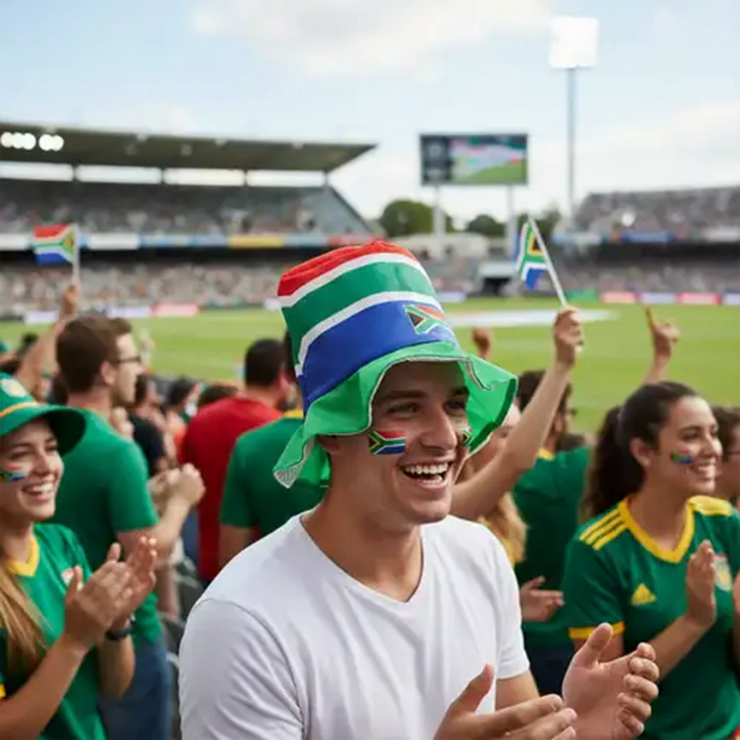 Image of South African Supporter Gear Party Hat