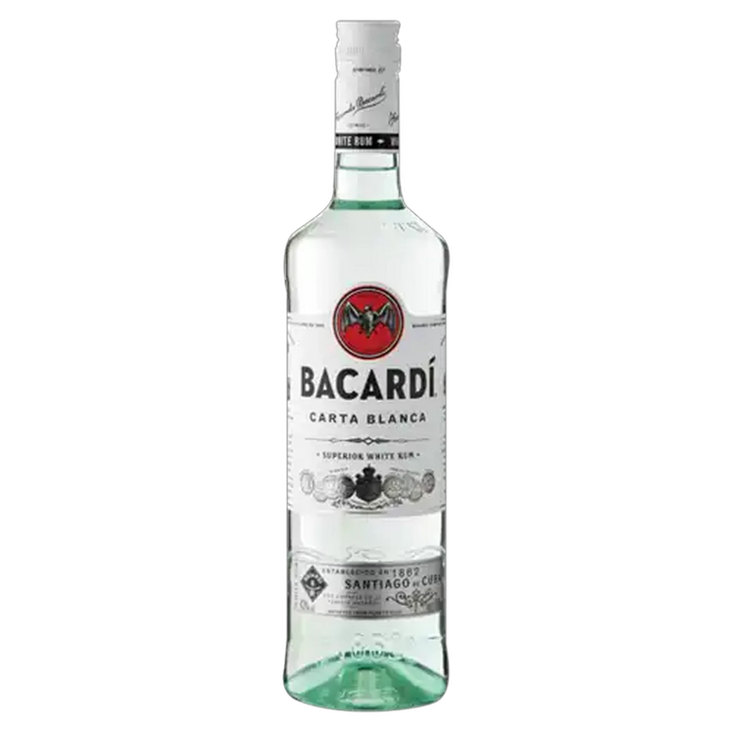 Image of BACARDÍ Carta Blanca Superior Rum Bottle 750ml