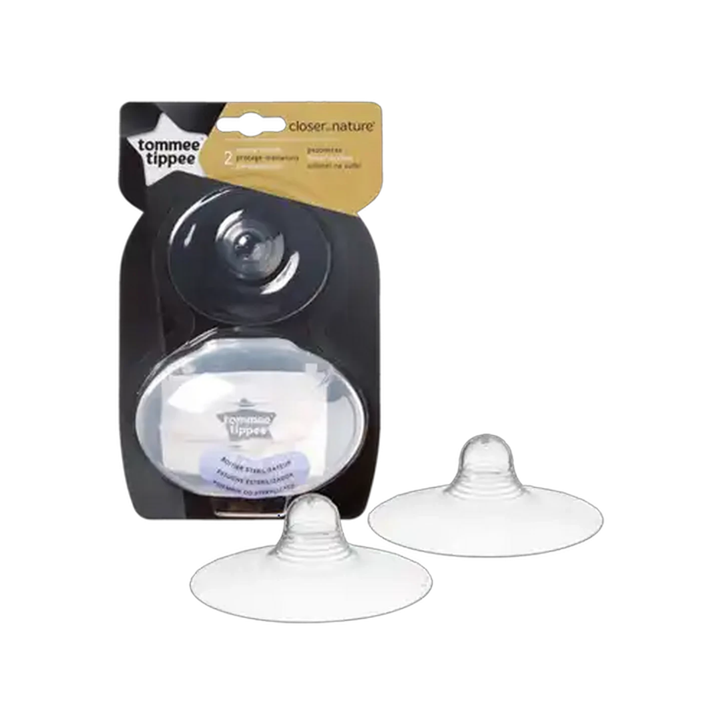 Image of Tommee Tippee Closer to Nature Nipple Shields 2-Pack