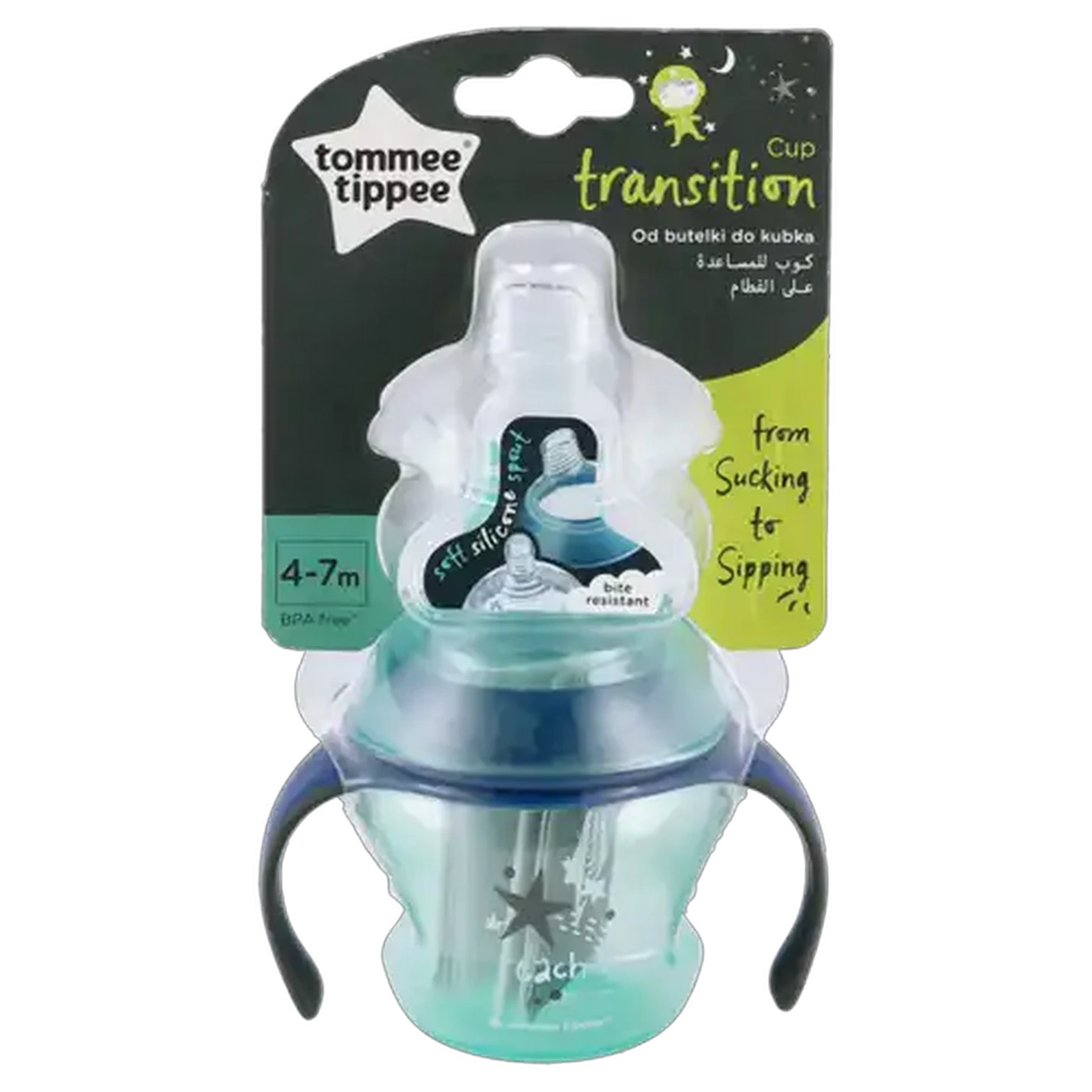 Image of Tommee Tippee Transition Cup 150ml 4 Months+ (Design May Vary)