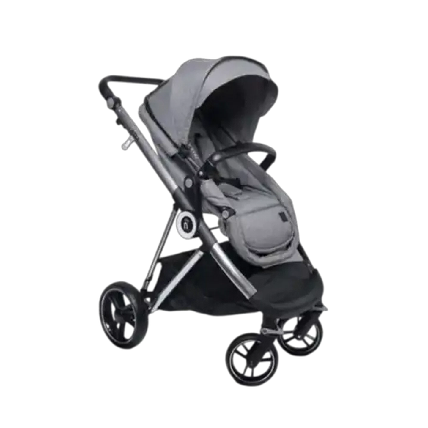 Image of Noola Grey Luxe 2-in-1 Stroller