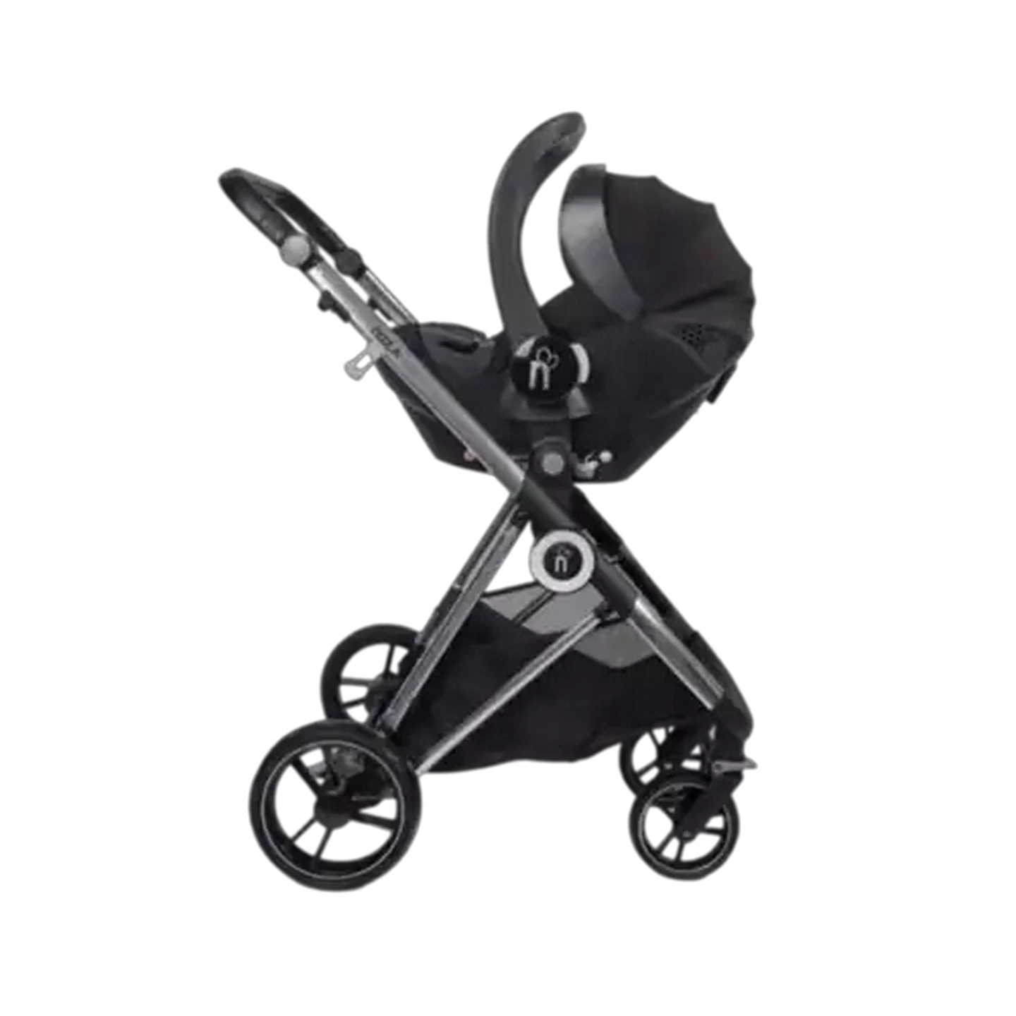 Image of Noola Grey Luxe 2-in-1 Stroller
