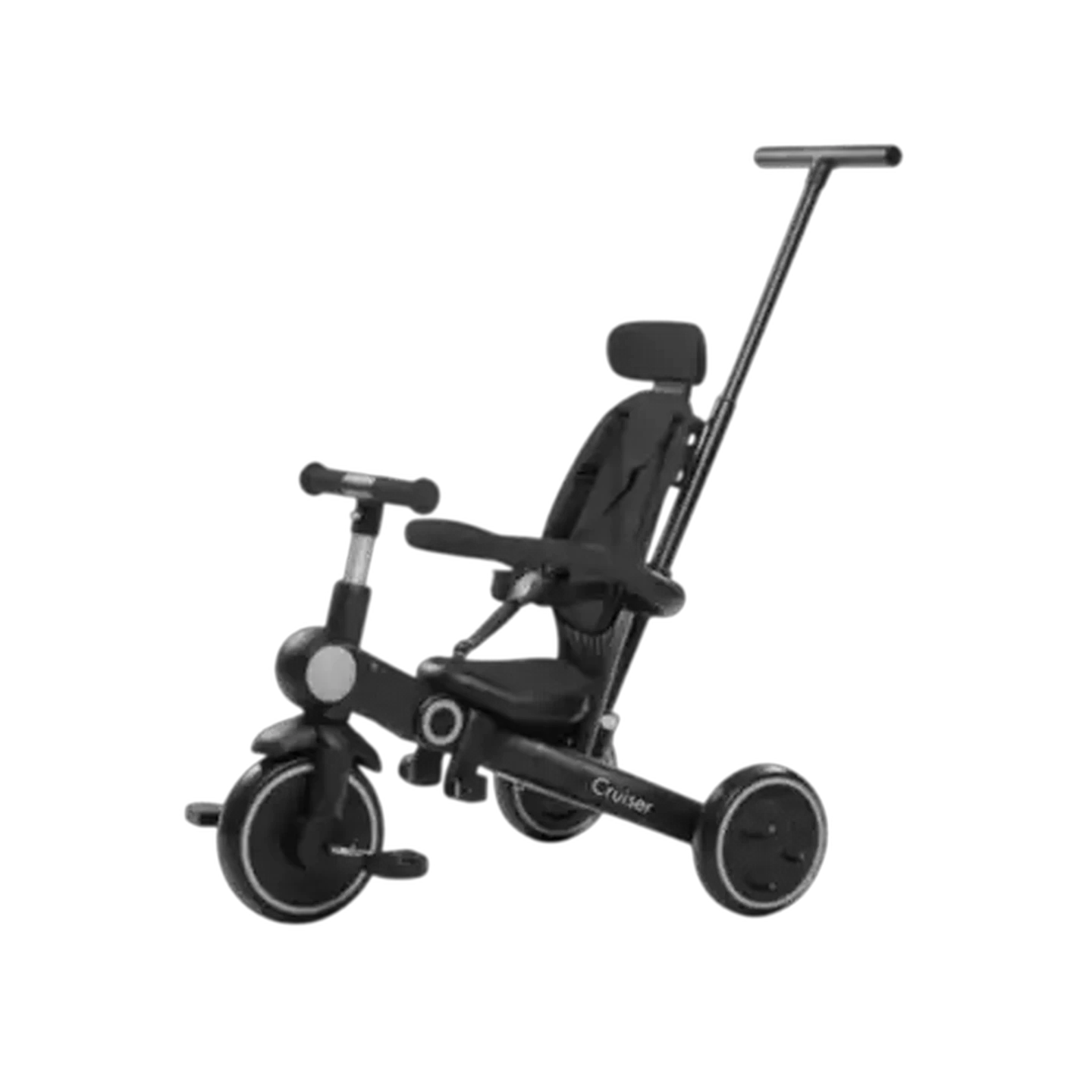 Image of Noola Black 3-in-1 Cruiser Trike
