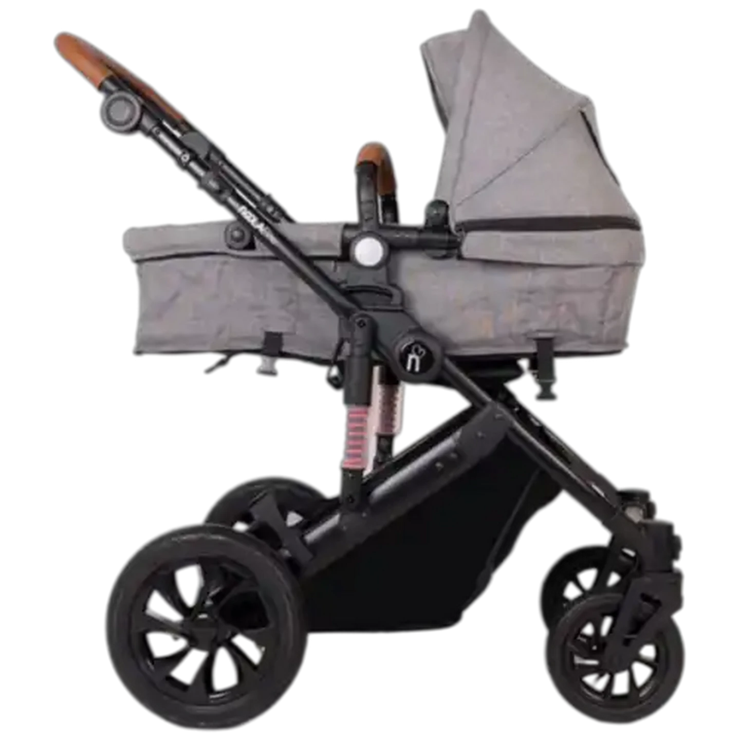 Image of Noola Elite 2-in-1 Luna Grey Stroller